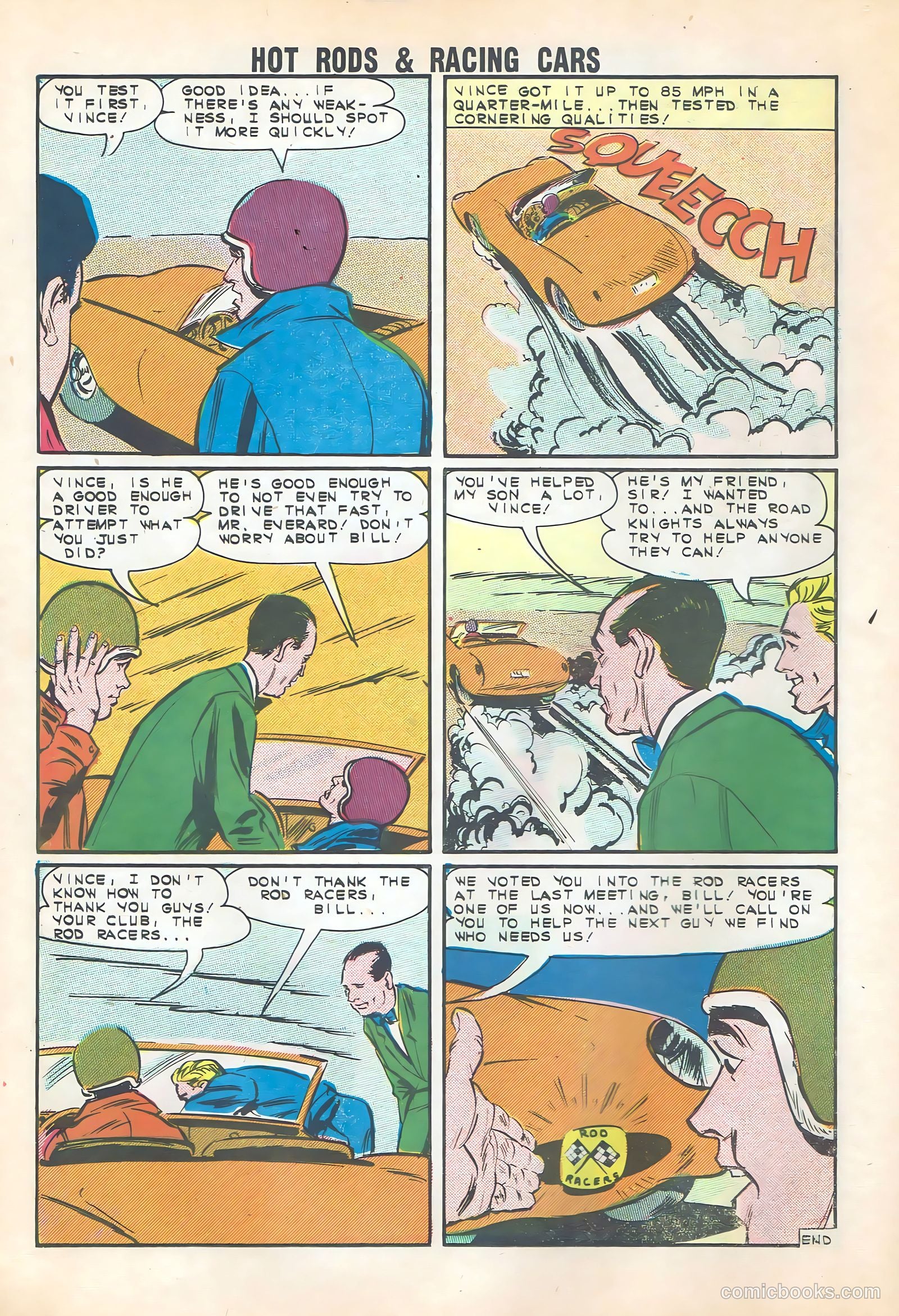 Hot Rods and Racing Cars #65 — page 14 of 36