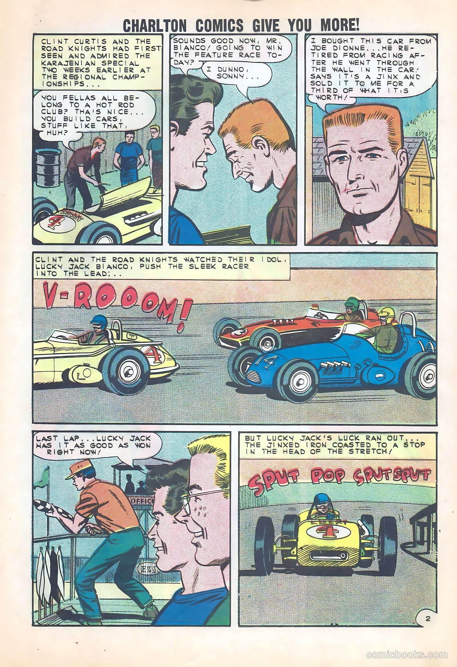 Hot Rods and Racing Cars #65 — page 17 of 36