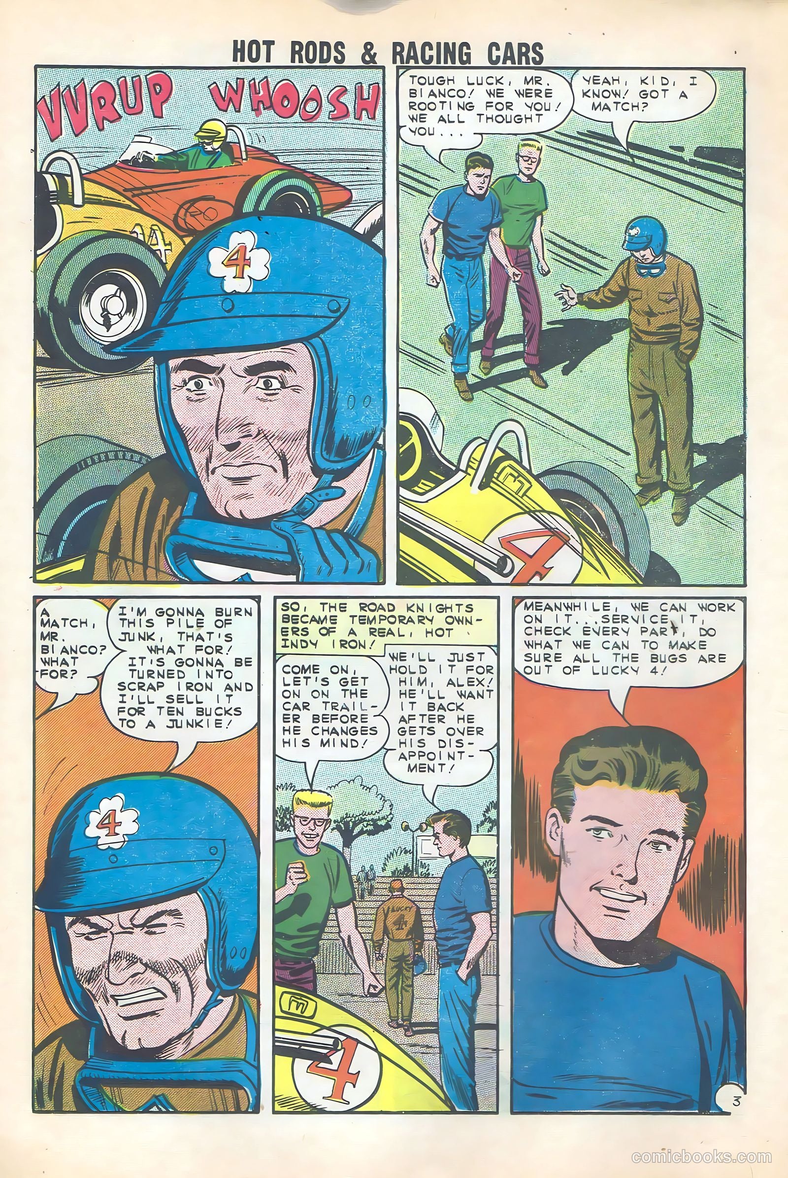Hot Rods and Racing Cars #65 — page 18 of 36