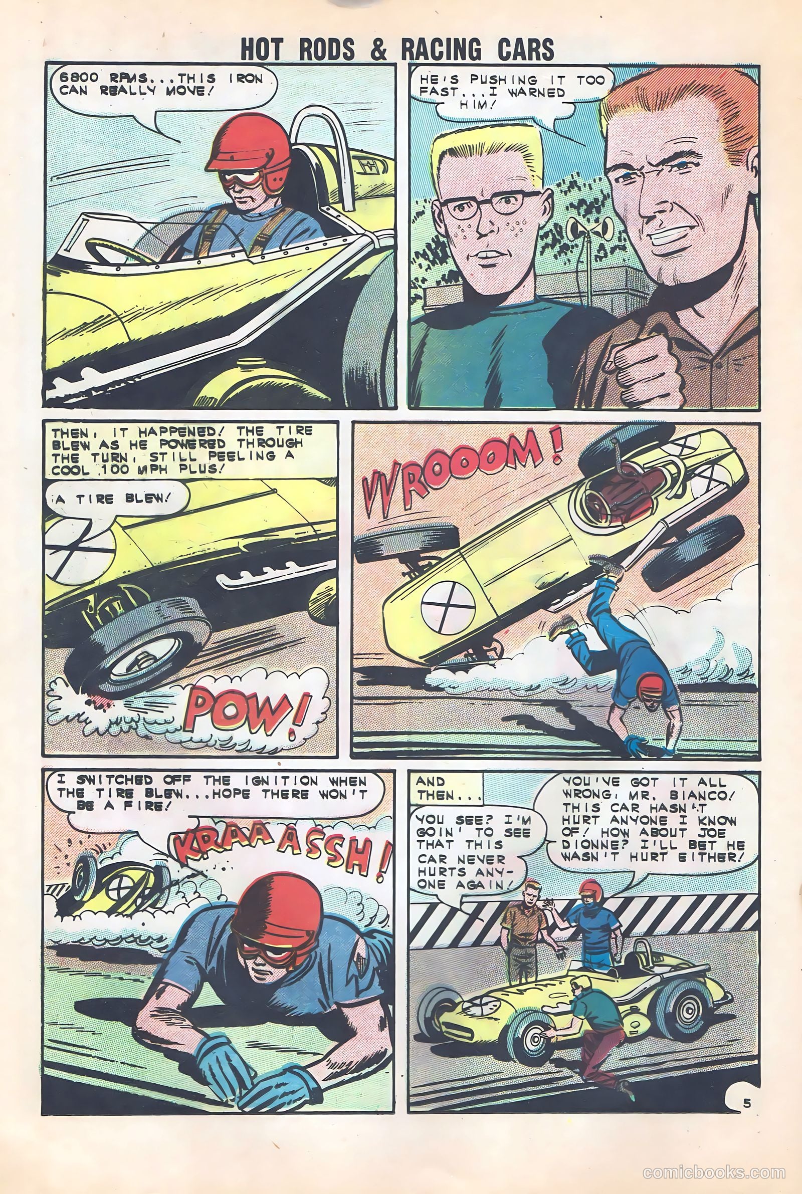 Hot Rods and Racing Cars #65 — page 20 of 36