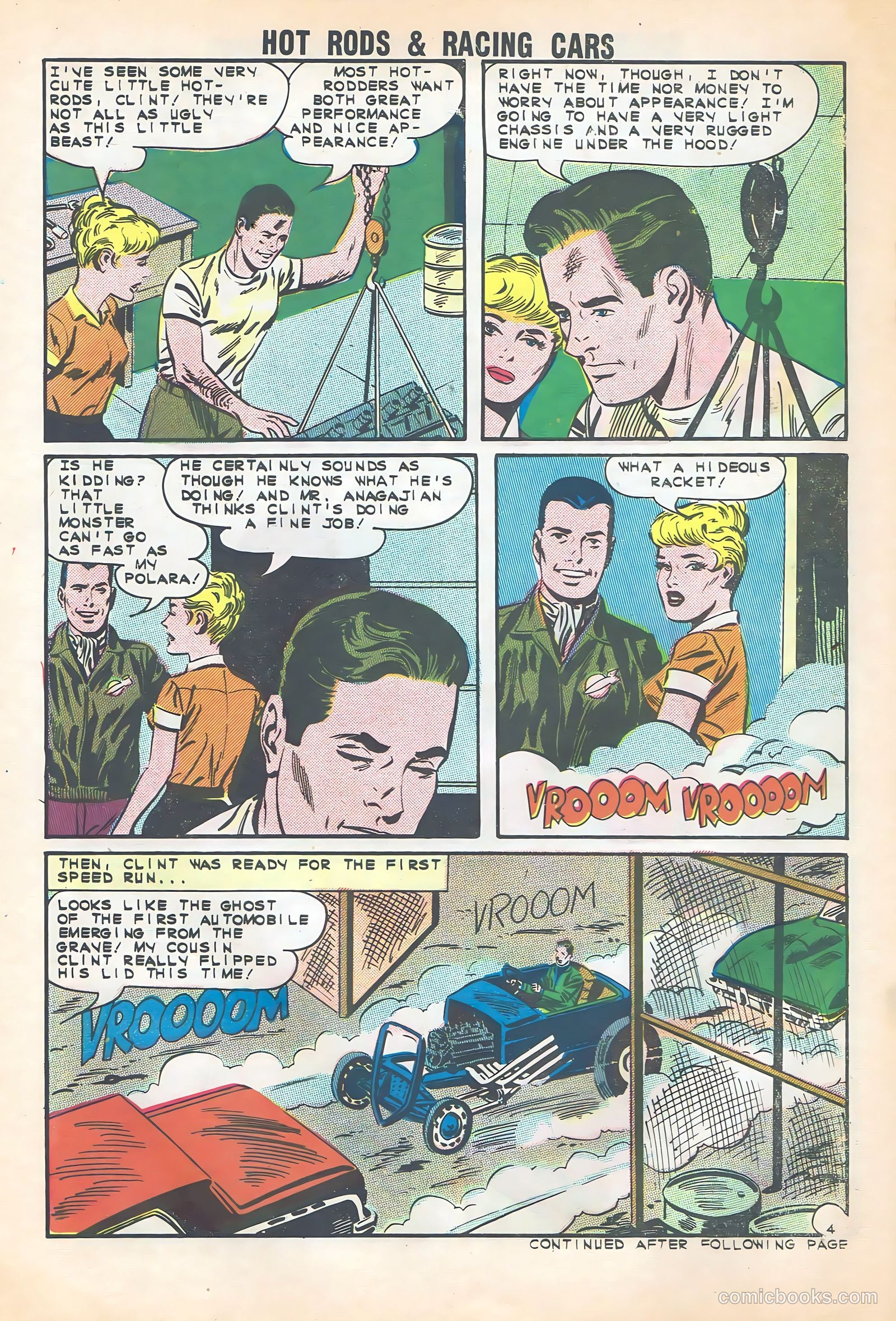 Hot Rods and Racing Cars #65 — page 30 of 36