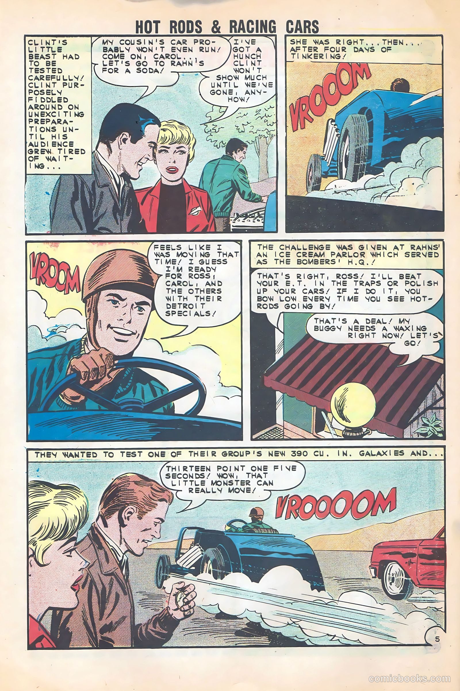 Hot Rods and Racing Cars #65 — page 32 of 36