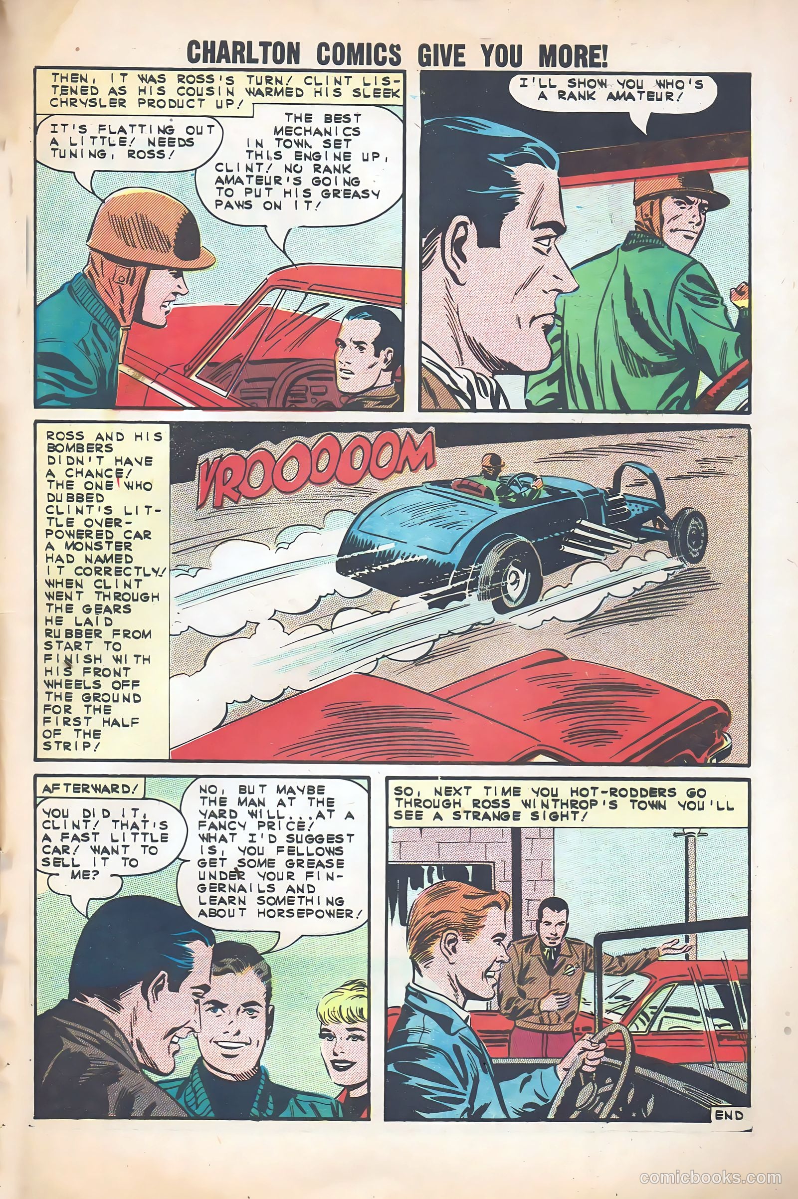 Hot Rods and Racing Cars #65 — page 33 of 36