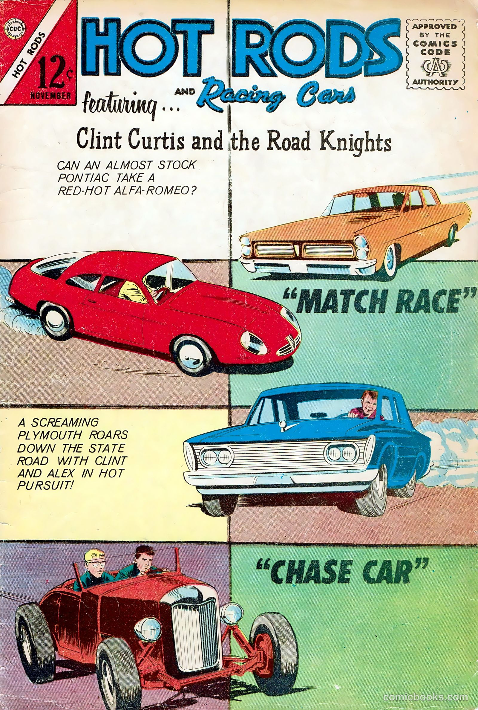 Hot Rods and Racing Cars #66 — page 1 of 36