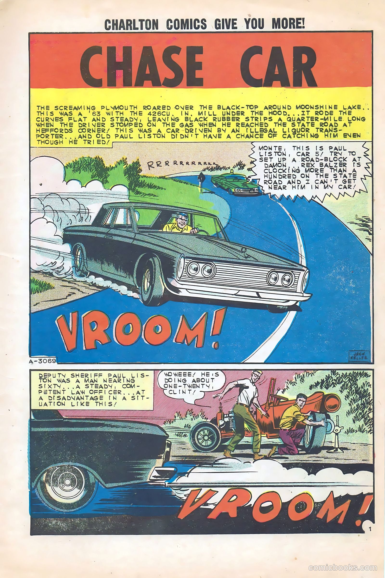 Hot Rods and Racing Cars #66 — page 3 of 36