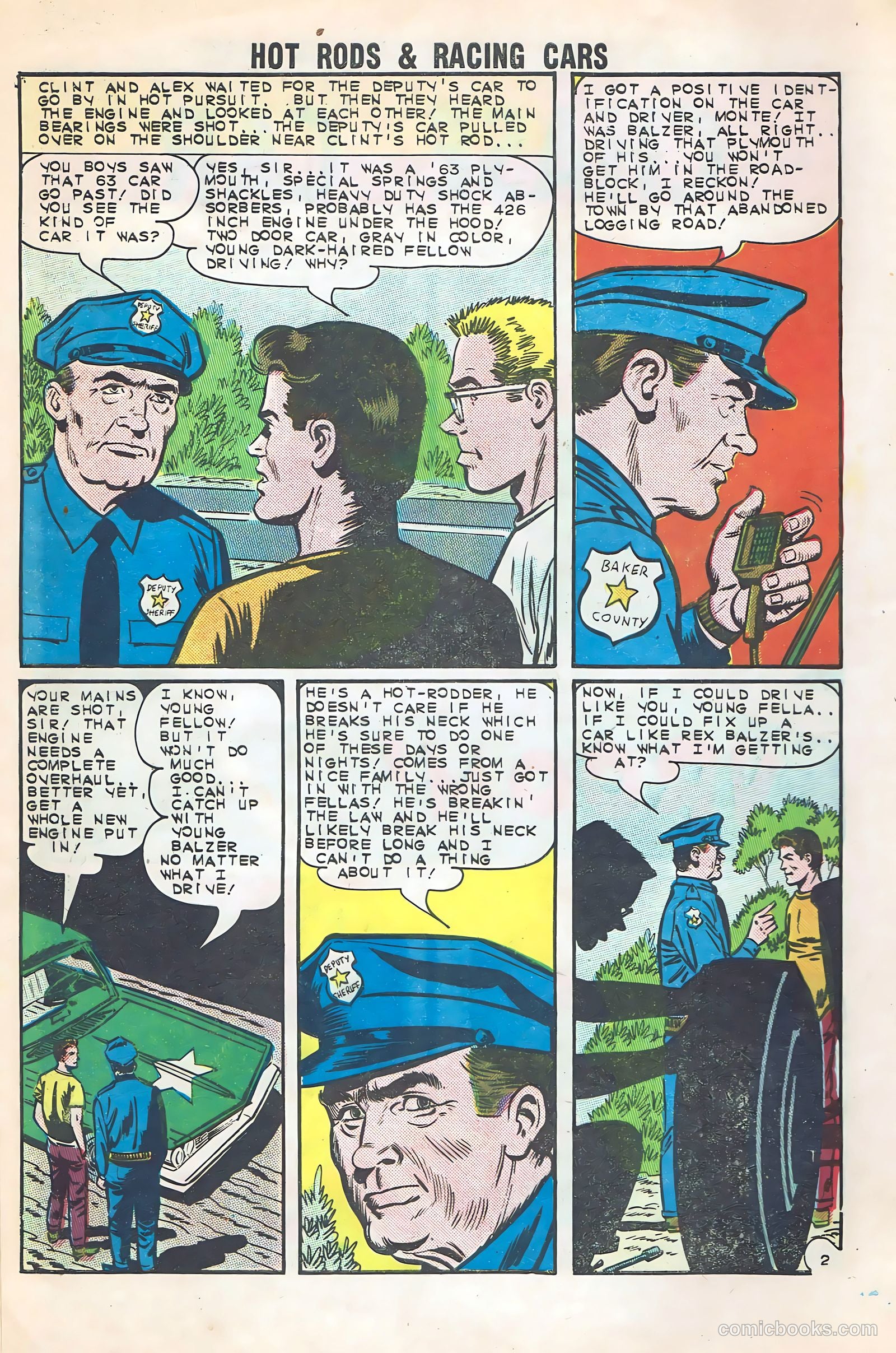Hot Rods and Racing Cars #66 — page 4 of 36