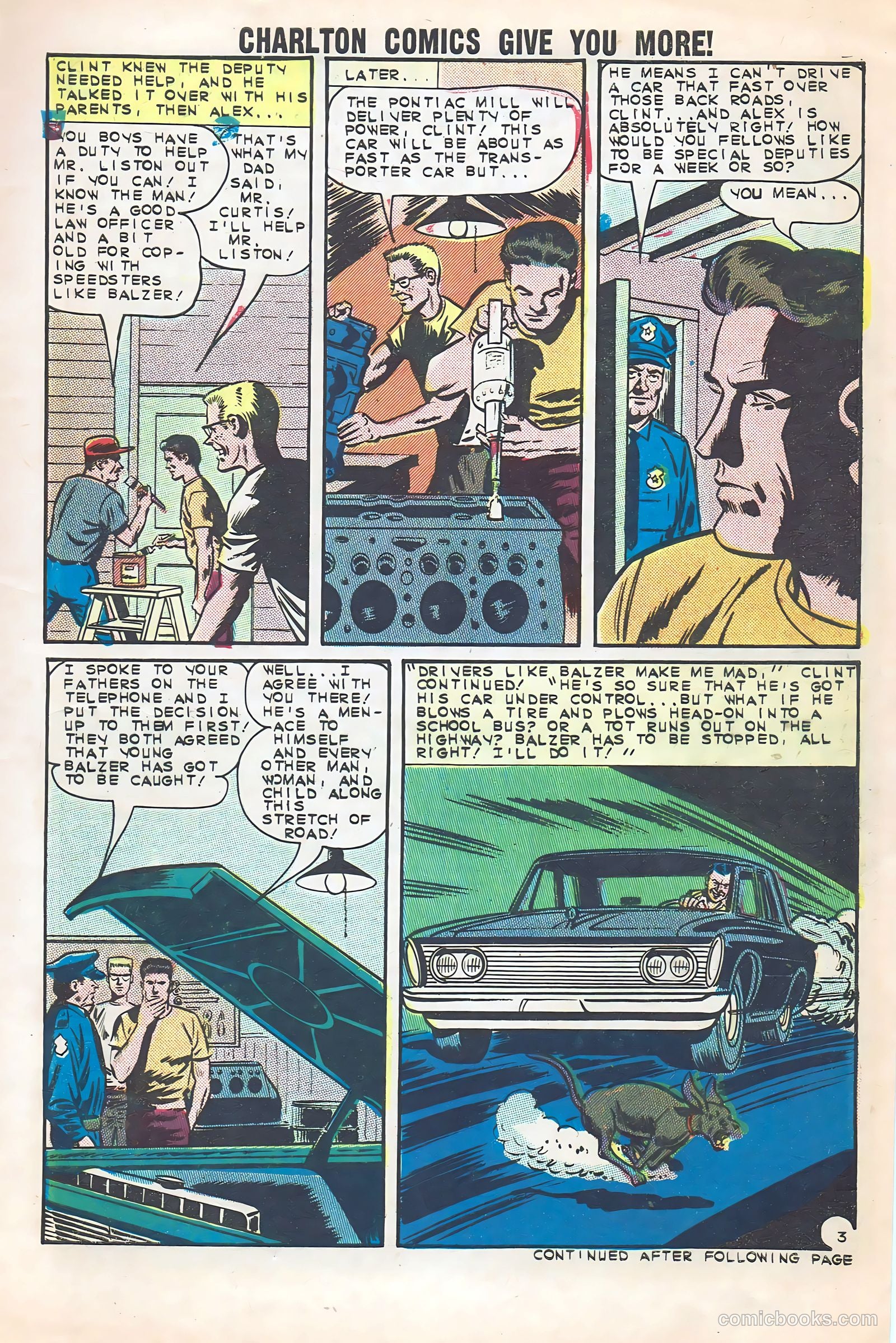 Hot Rods and Racing Cars #66 — page 5 of 36