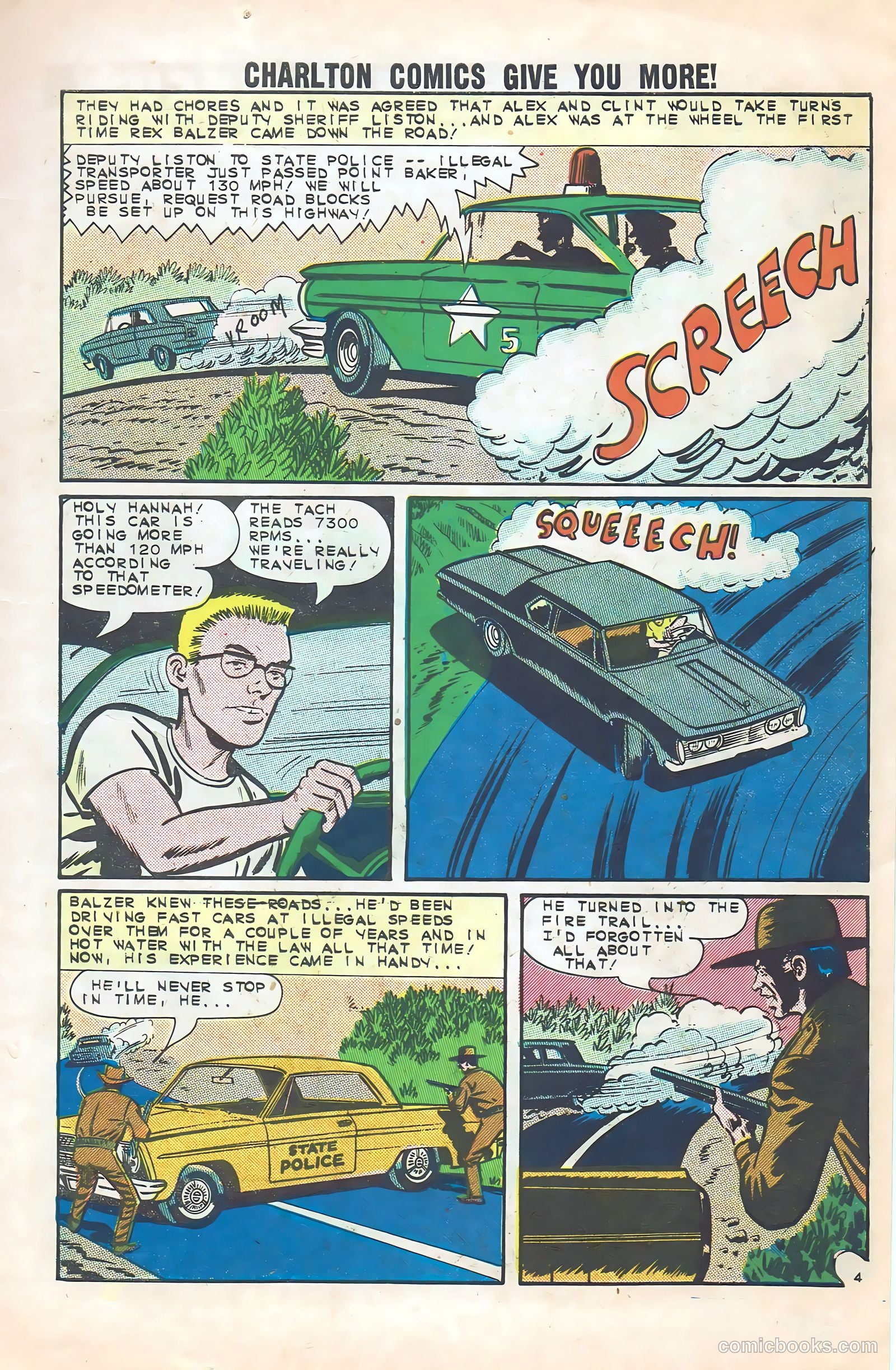 Hot Rods and Racing Cars #66 — page 7 of 36