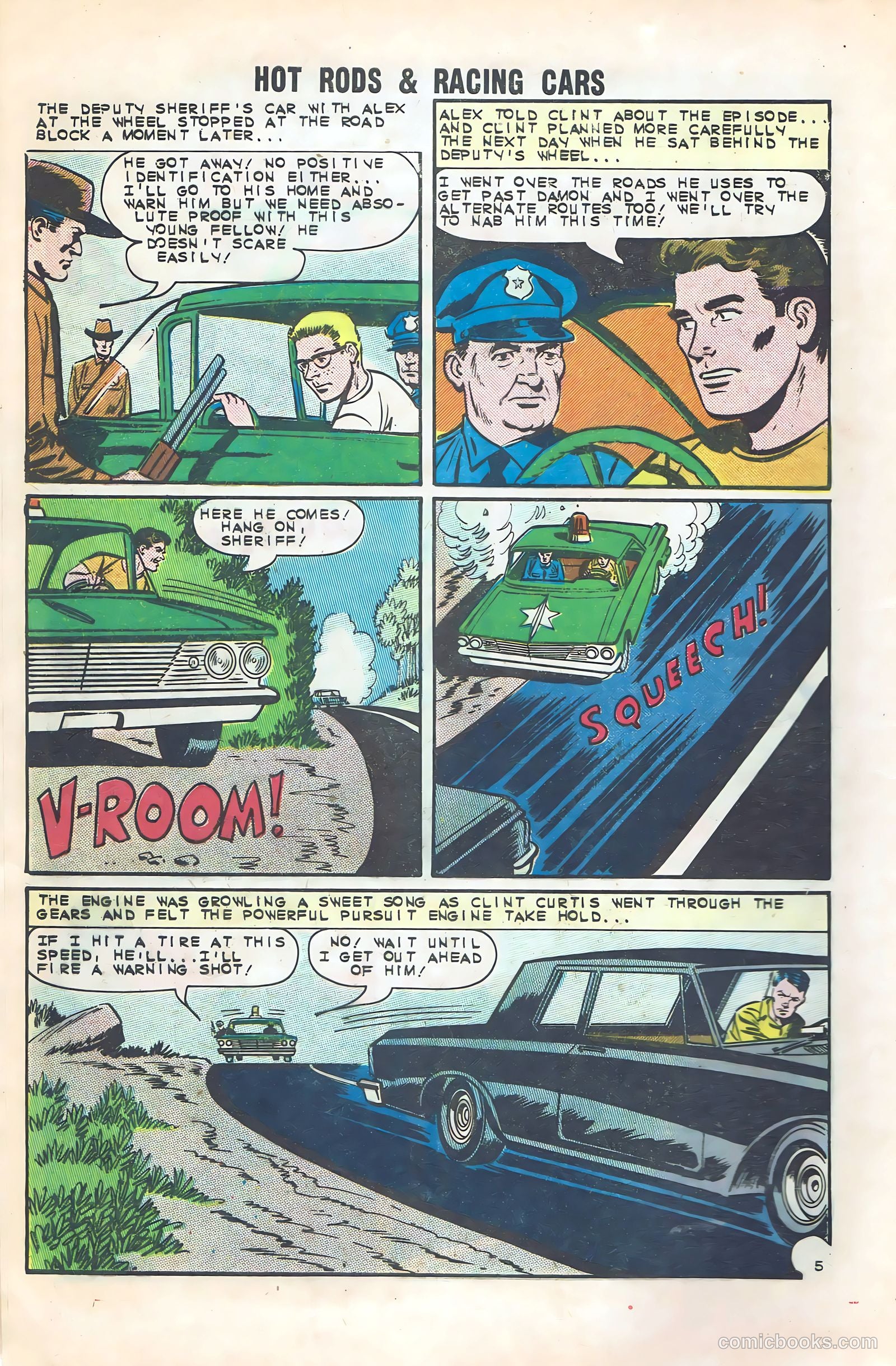 Hot Rods and Racing Cars #66 — page 8 of 36
