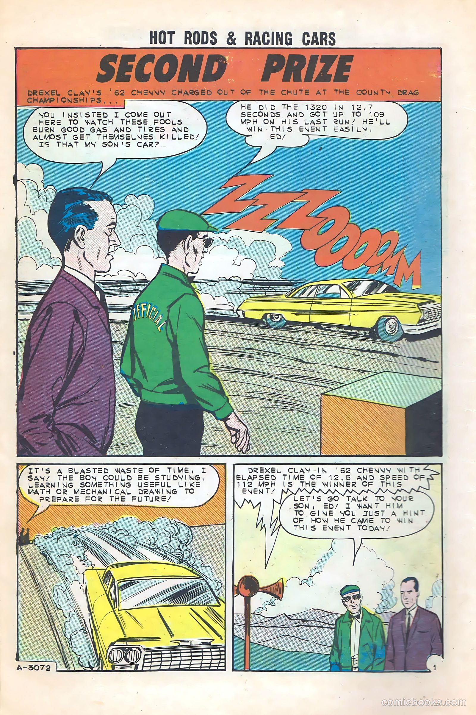 Hot Rods and Racing Cars #66 — page 10 of 36