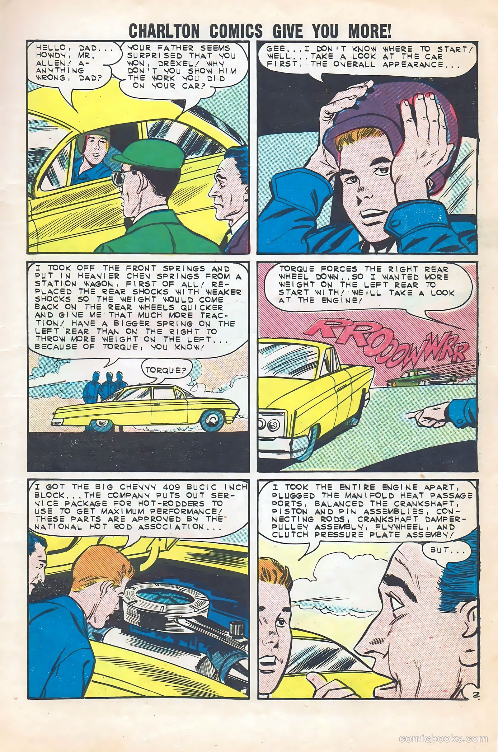 Hot Rods and Racing Cars #66 — page 11 of 36