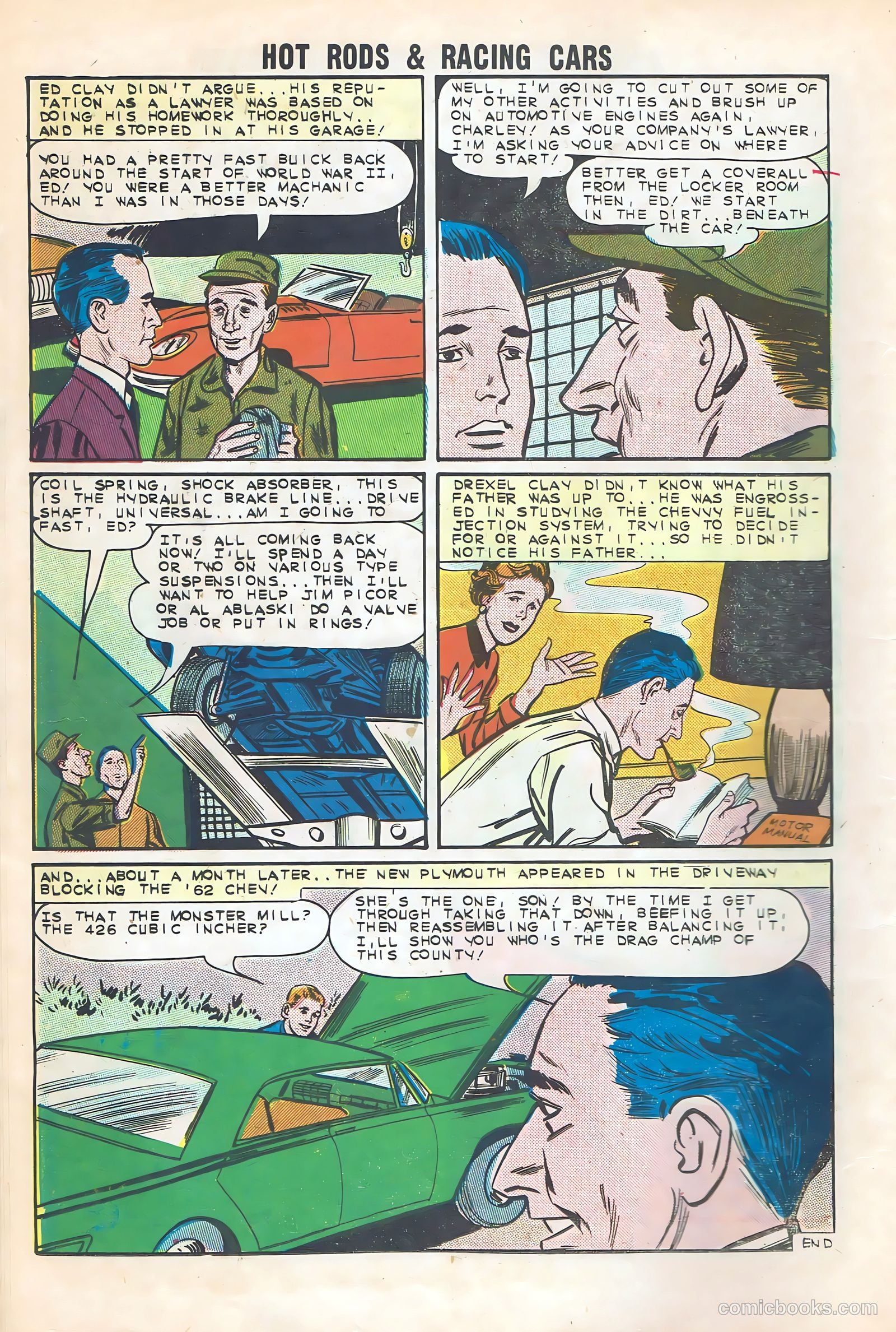 Hot Rods and Racing Cars #66 — page 14 of 36