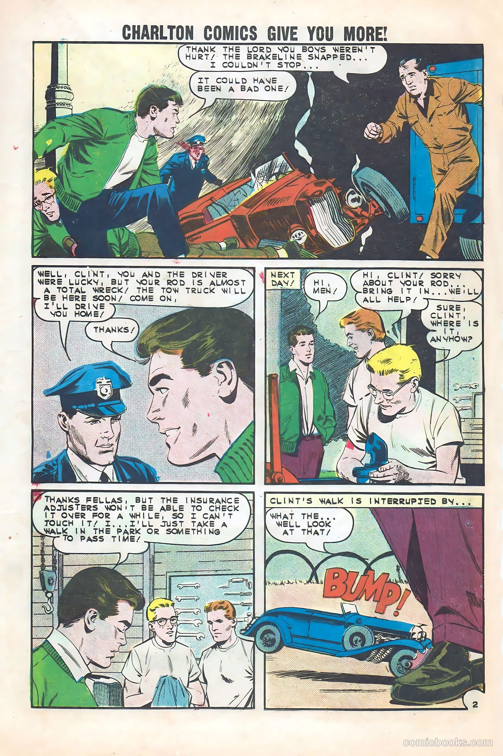Hot Rods and Racing Cars #66 — page 17 of 36