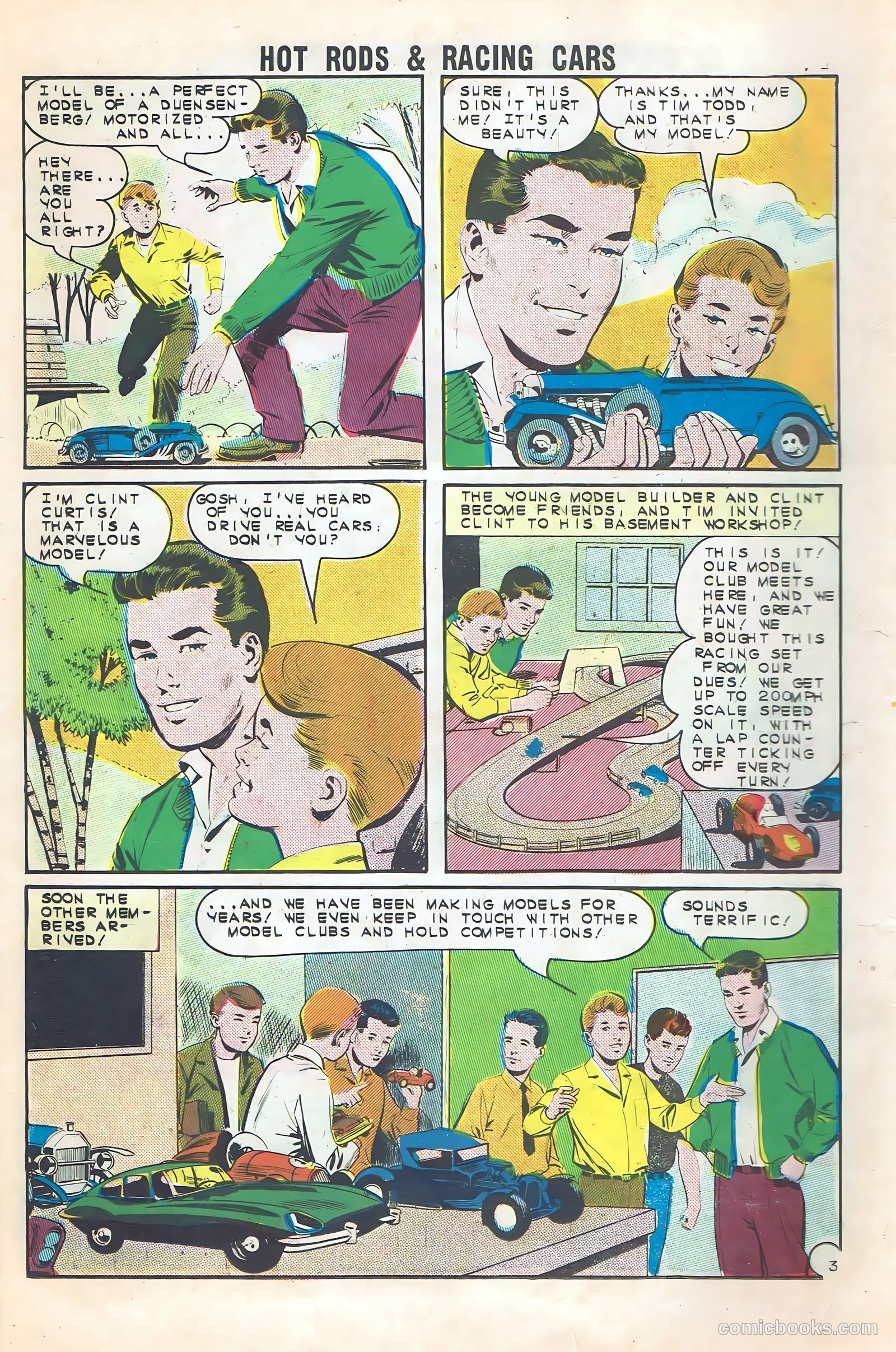 Hot Rods and Racing Cars #66 — page 18 of 36