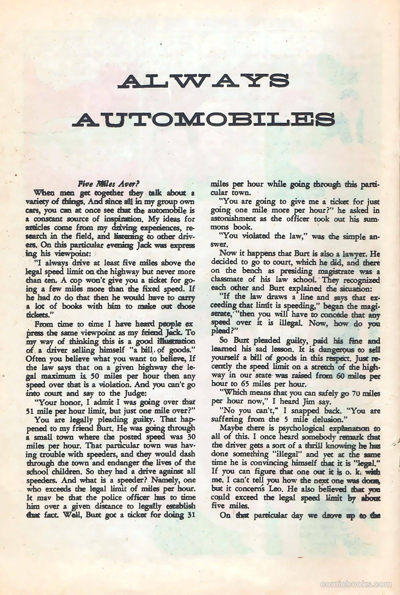 Hot Rods and Racing Cars #66 — page 20 of 36