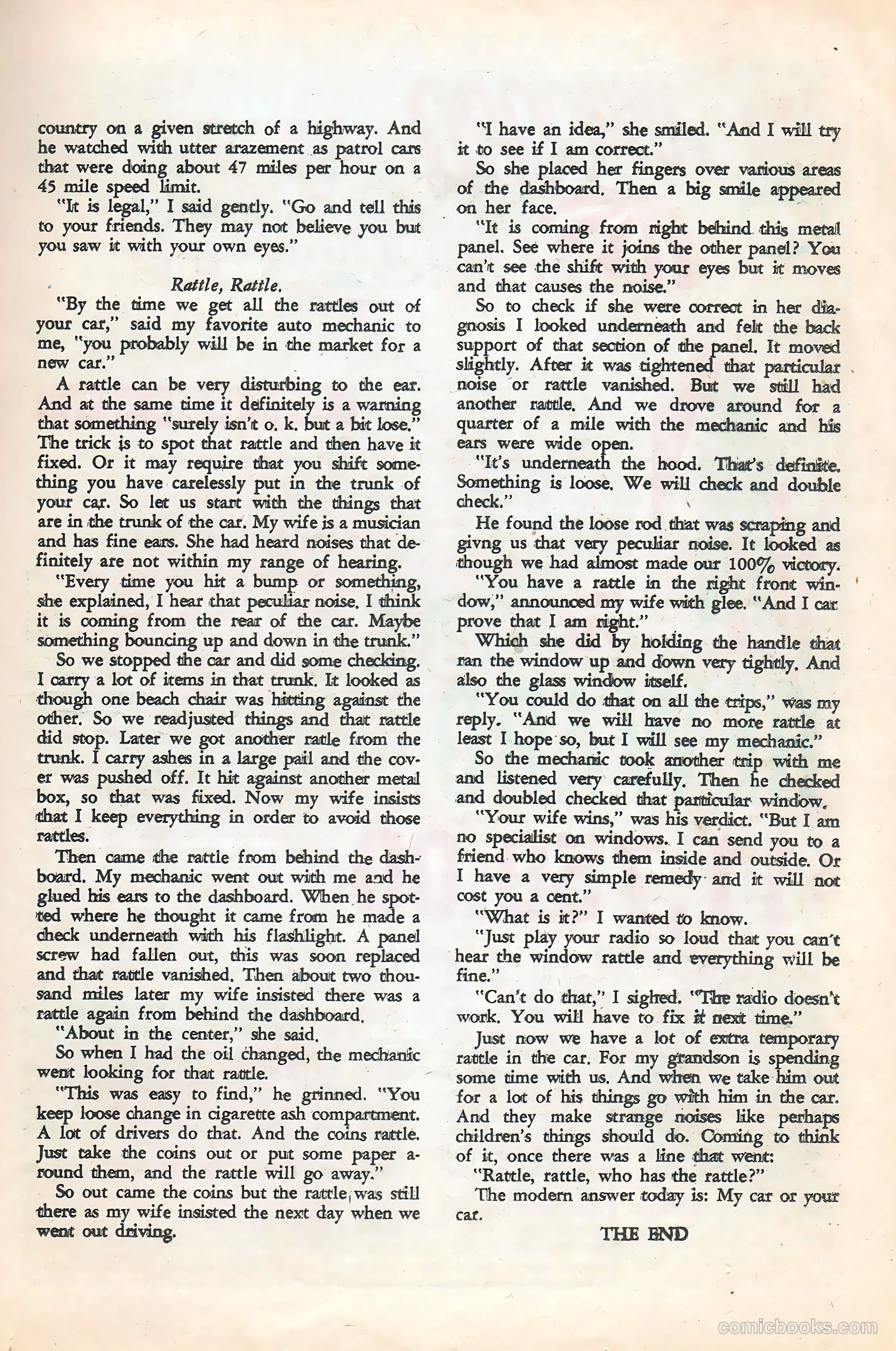 Hot Rods and Racing Cars #66 — page 21 of 36