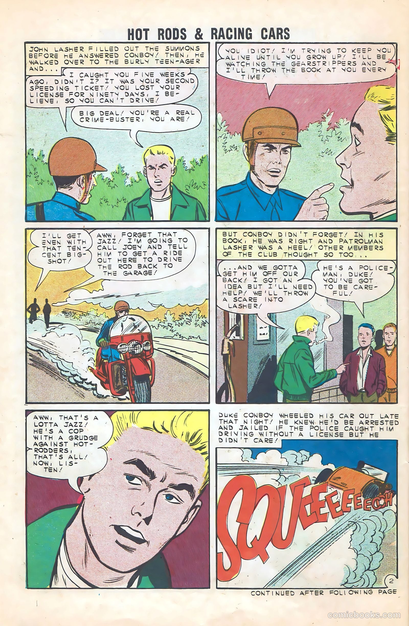 Hot Rods and Racing Cars #66 — page 30 of 36