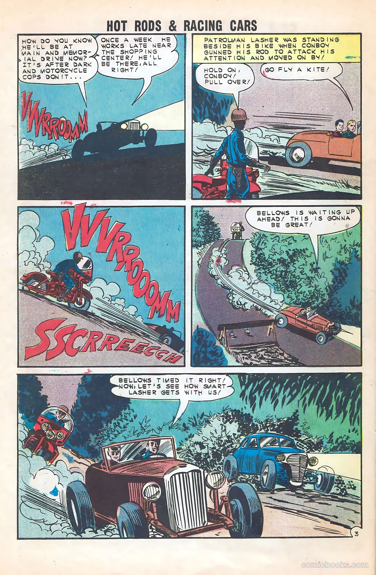 Hot Rods and Racing Cars #66 — page 32 of 36