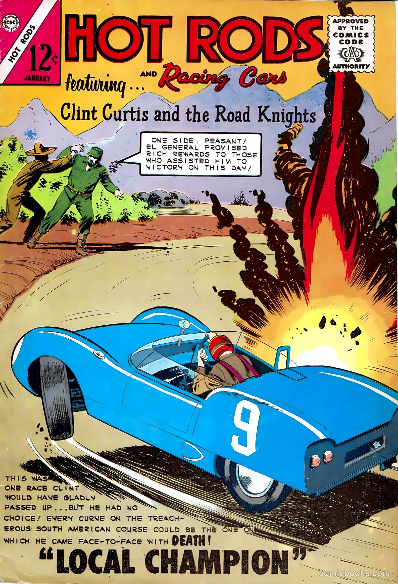 Hot Rods and Racing Cars #67 — page 1 of 36