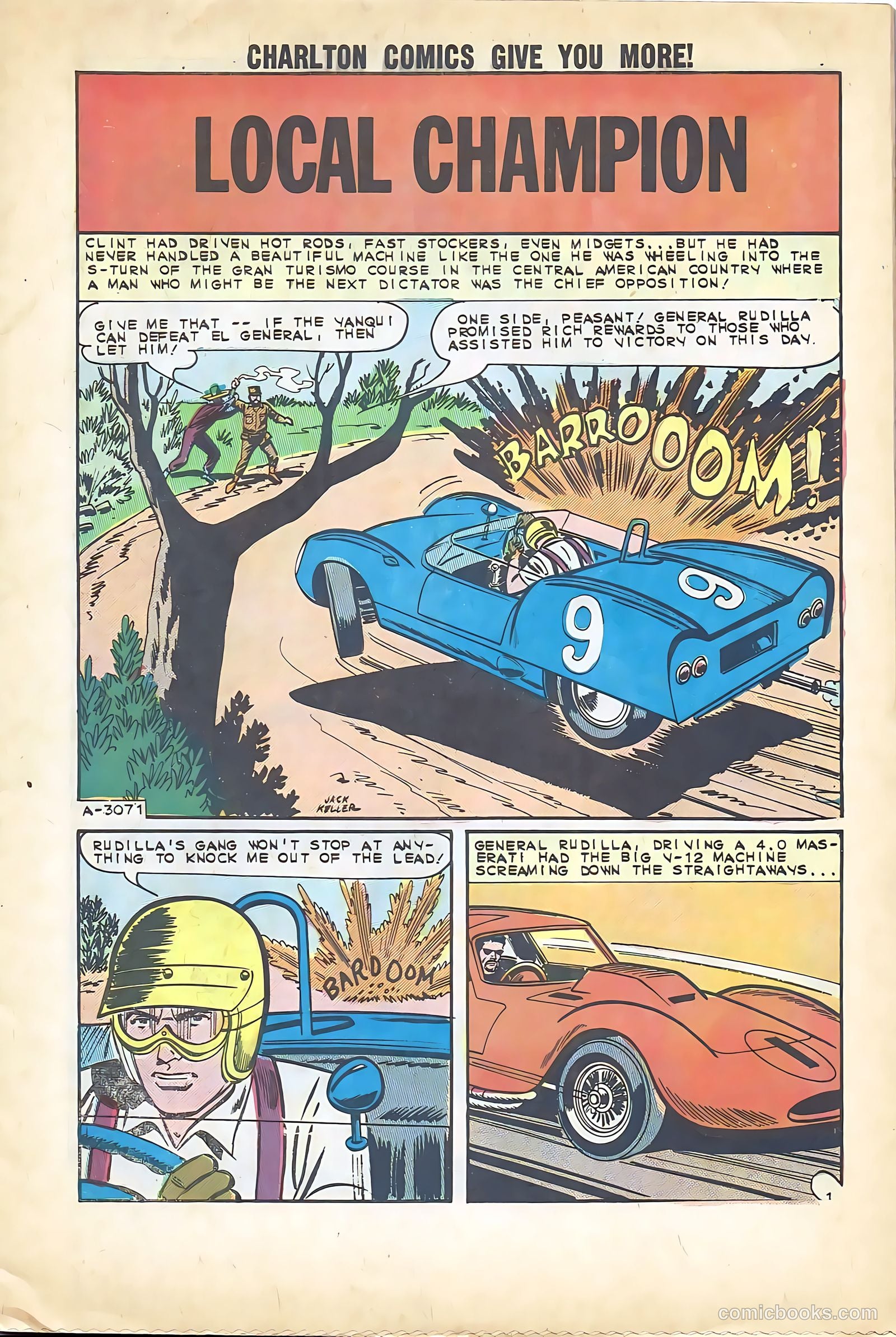 Hot Rods and Racing Cars #67 — page 3 of 36