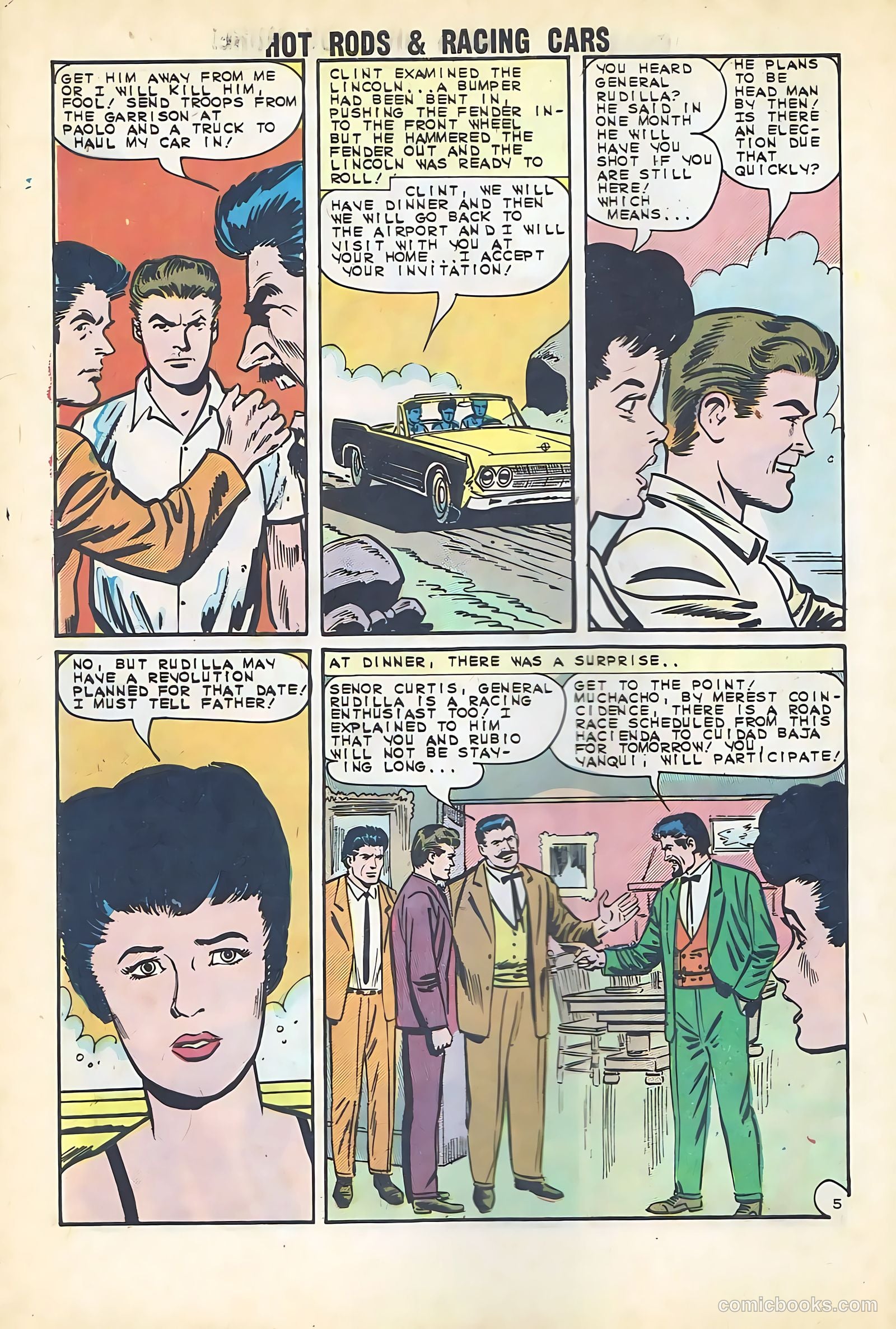 Hot Rods and Racing Cars #67 — page 8 of 36