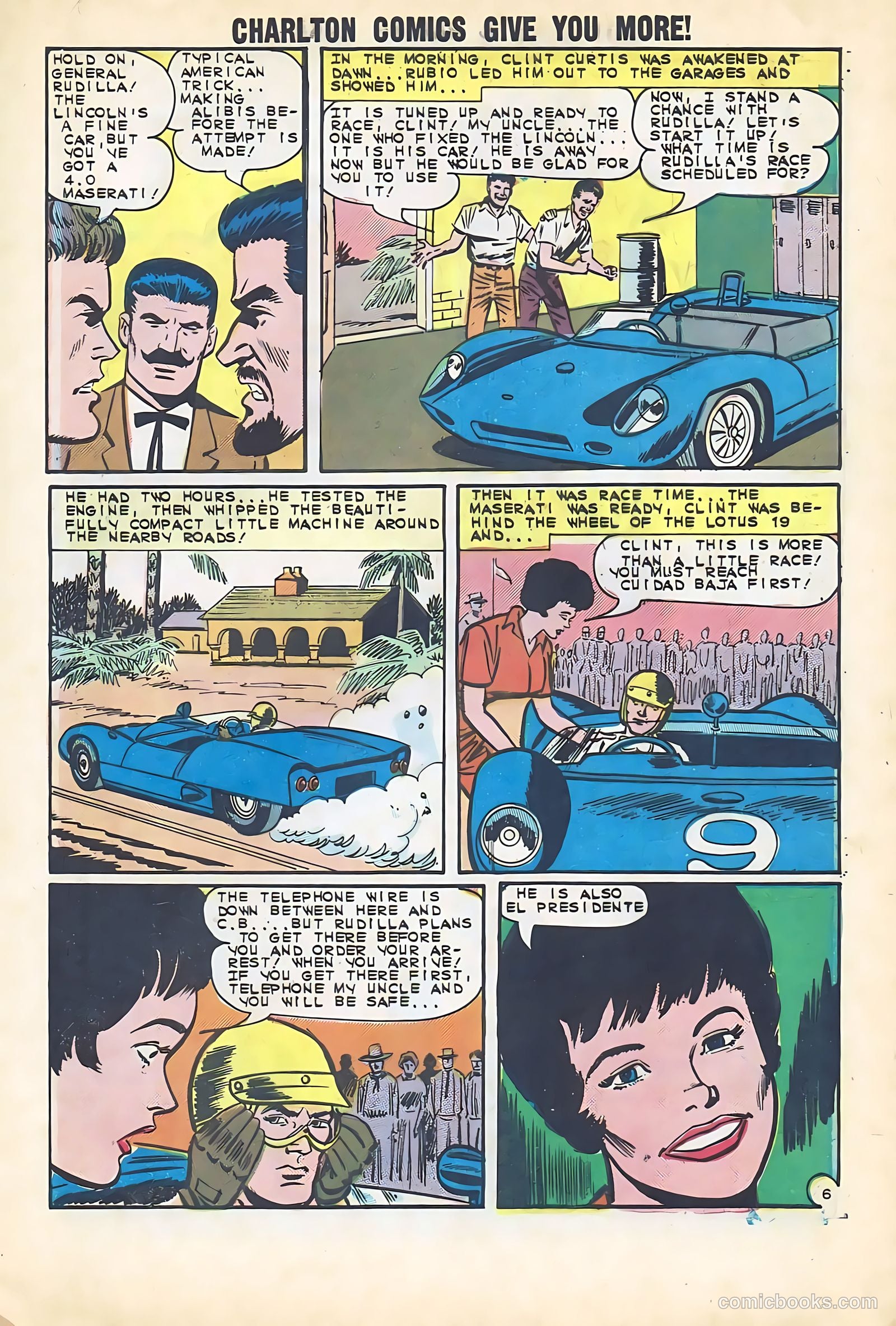 Hot Rods and Racing Cars #67 — page 9 of 36