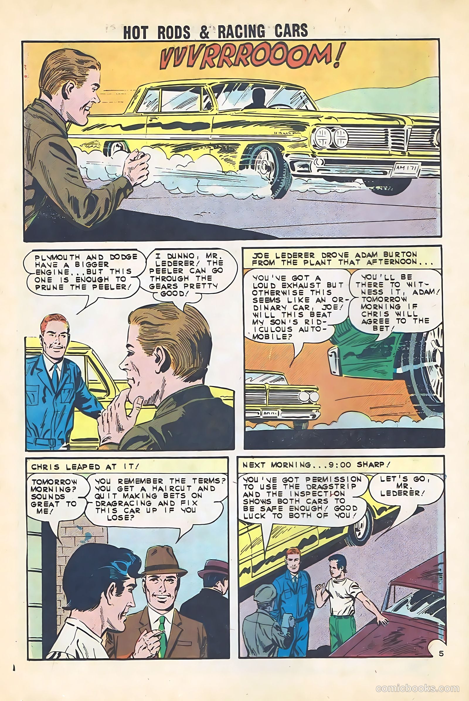 Hot Rods and Racing Cars #67 — page 16 of 36