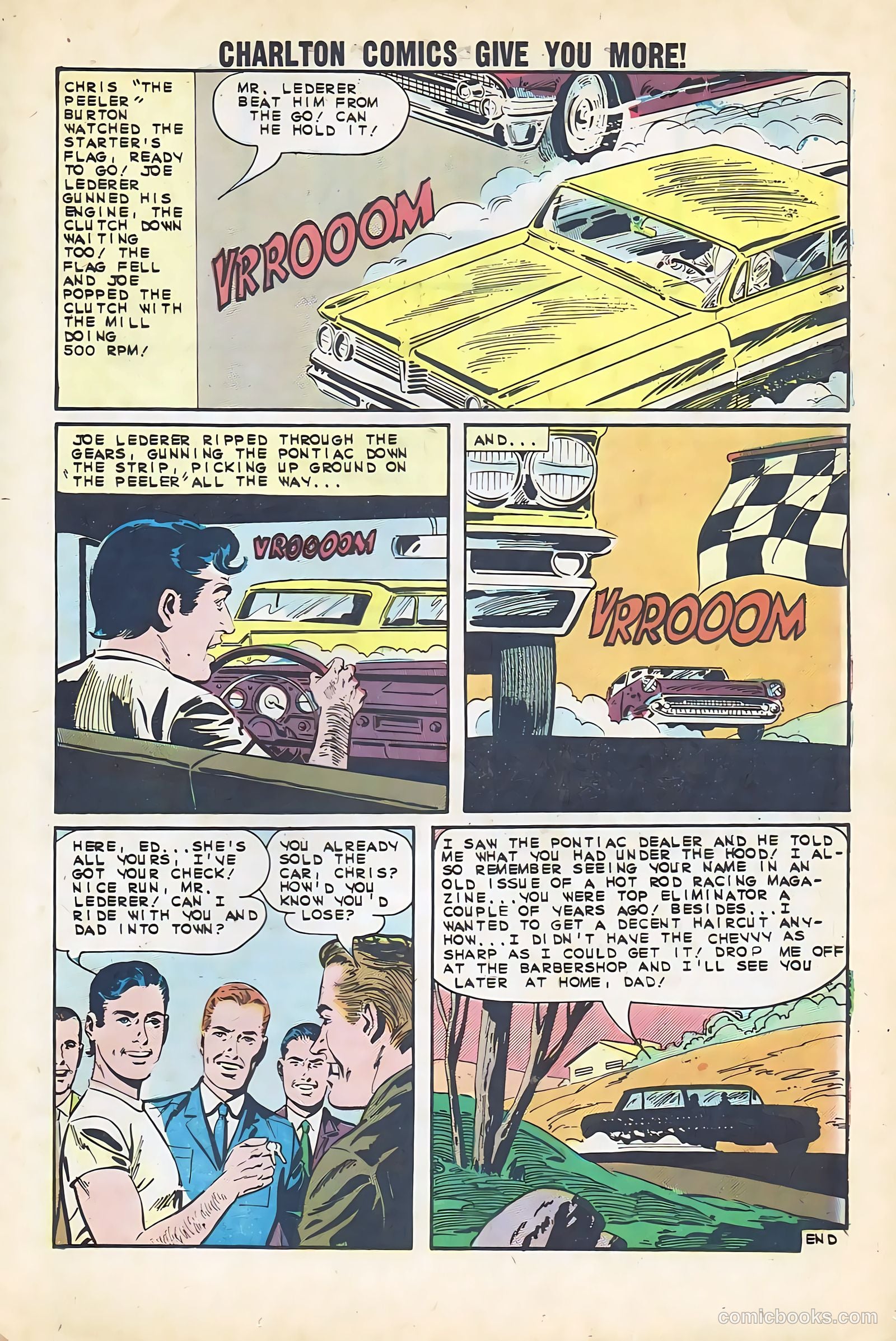 Hot Rods and Racing Cars #67 — page 17 of 36