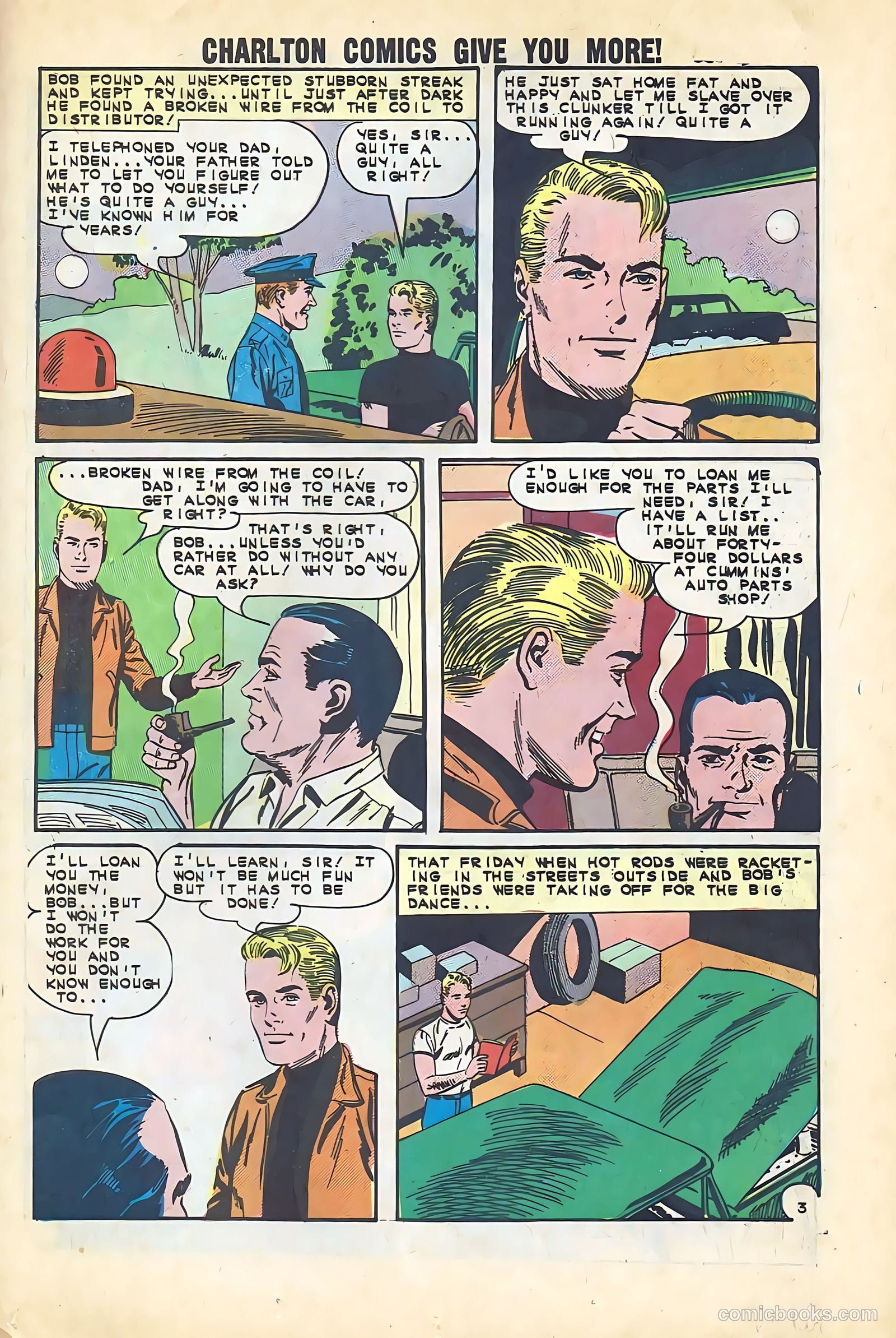 Hot Rods and Racing Cars #67 — page 23 of 36