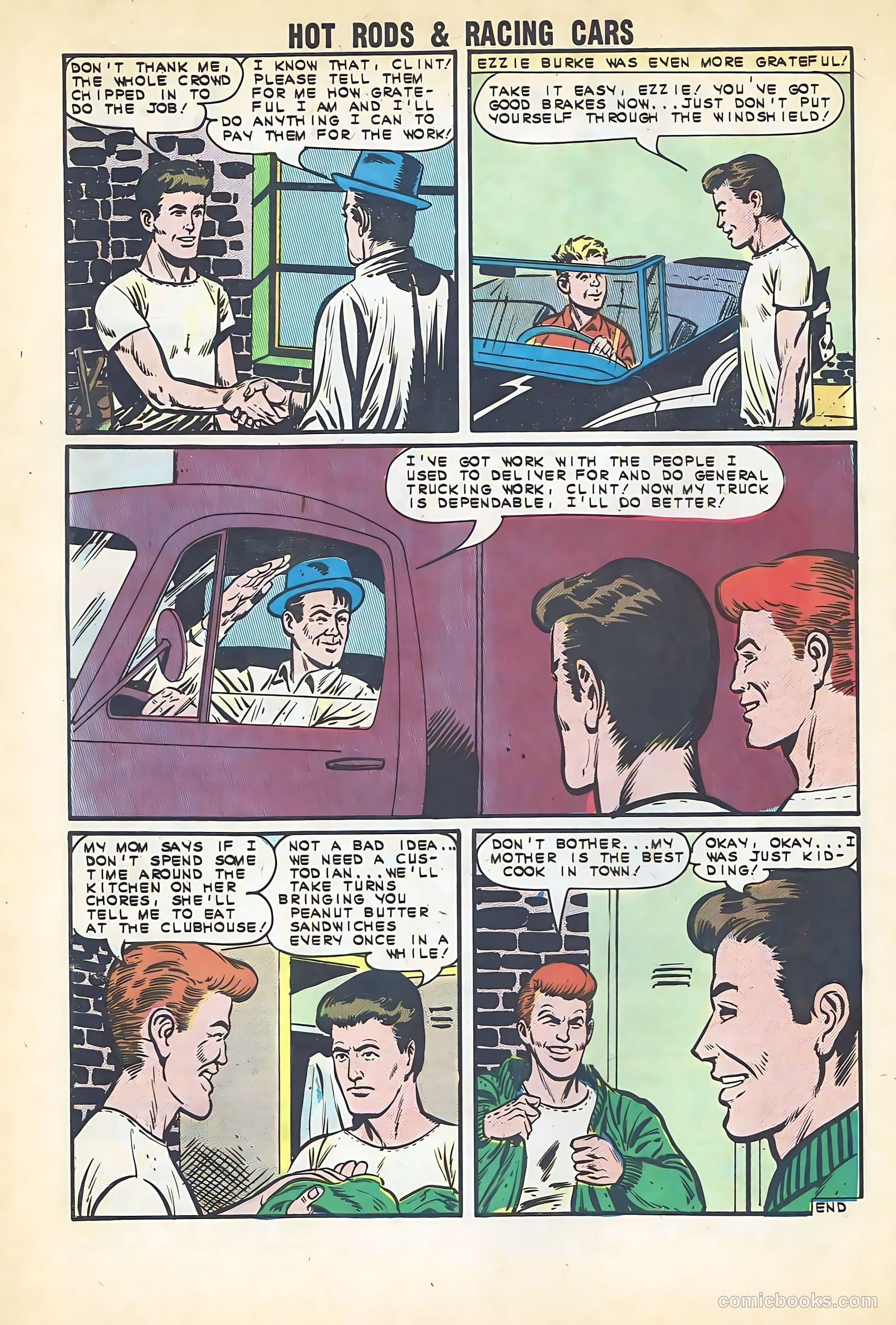 Hot Rods and Racing Cars #67 — page 32 of 36