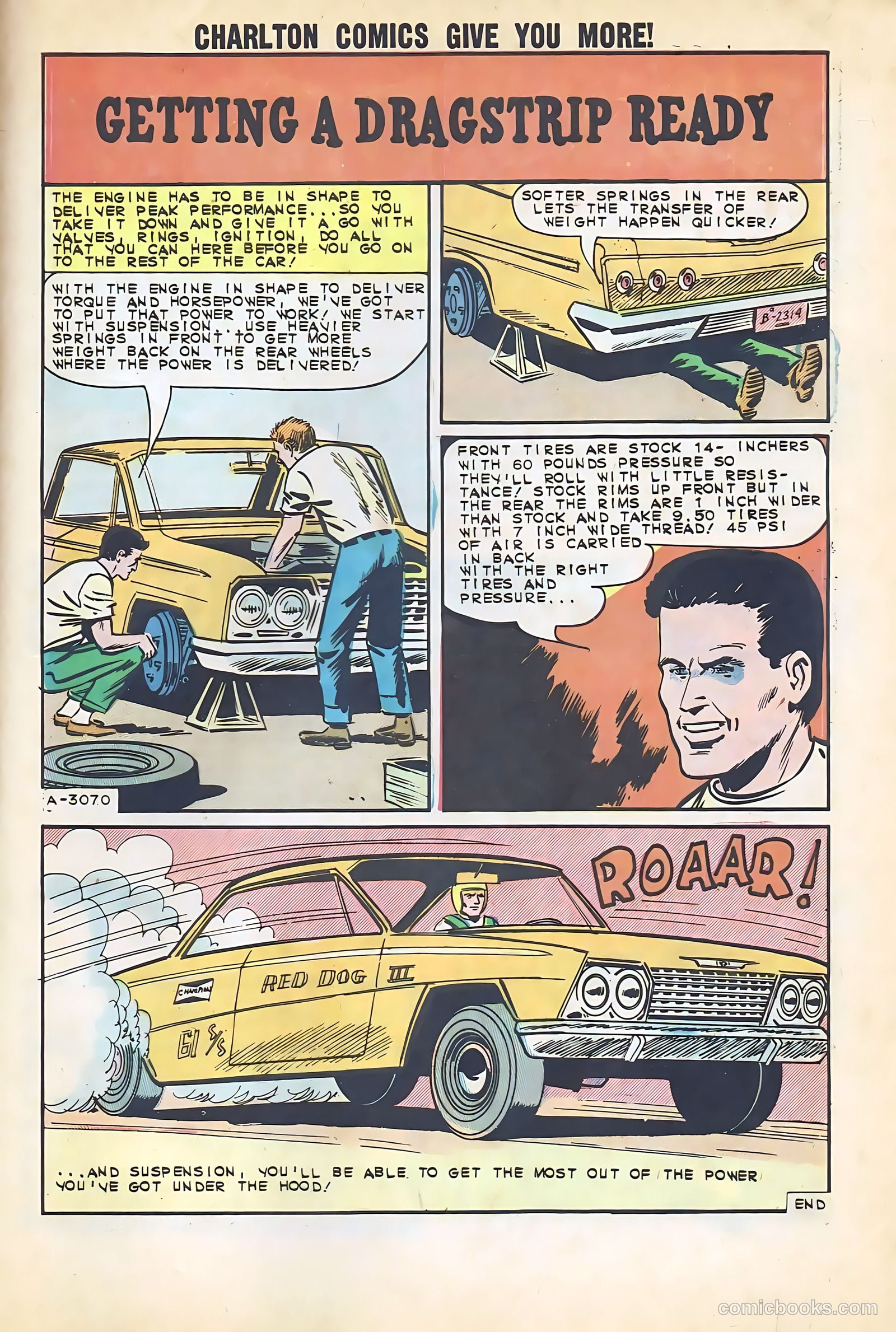 Hot Rods and Racing Cars #67 — page 33 of 36