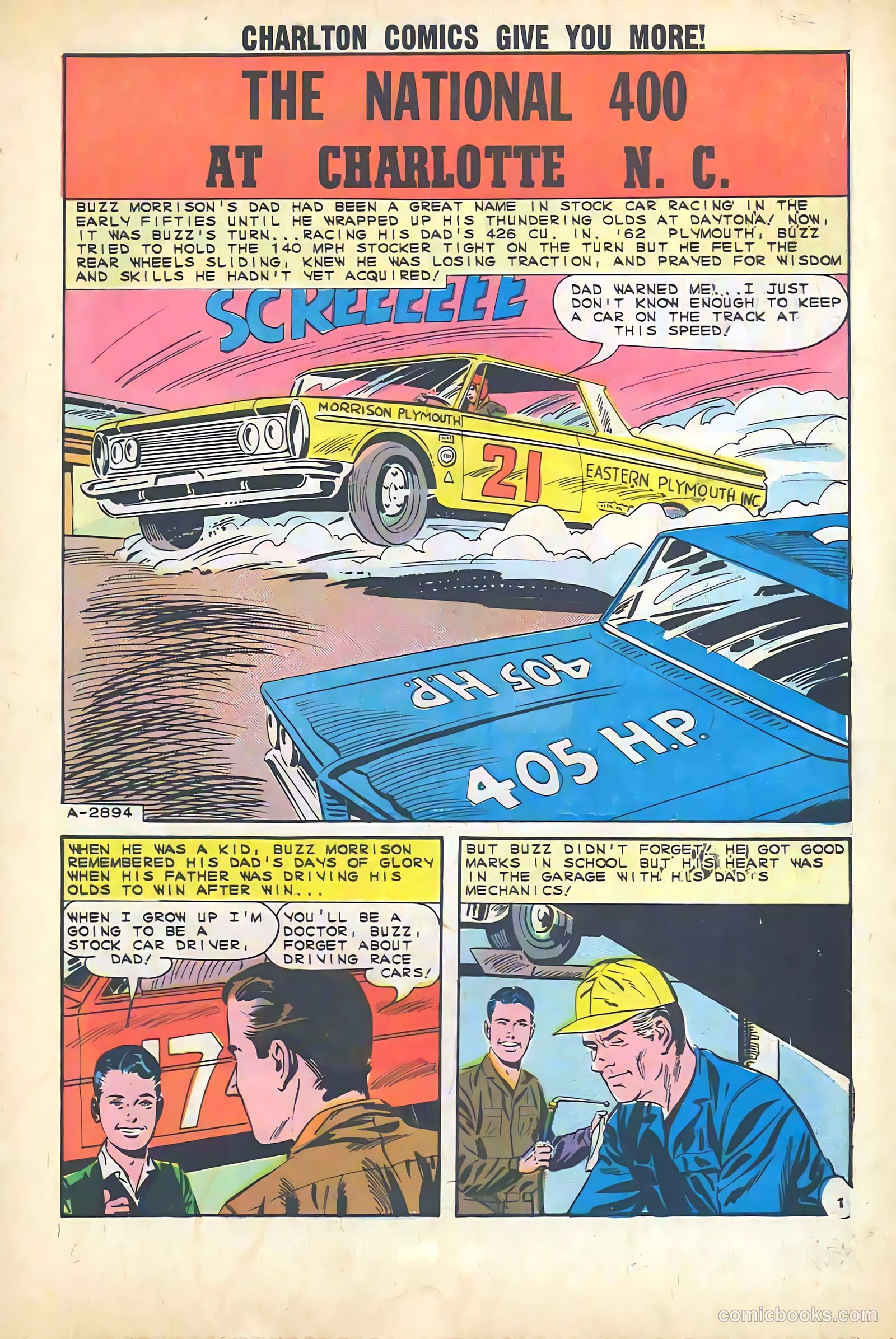 Hot Rods and Racing Cars #68 — page 3 of 36