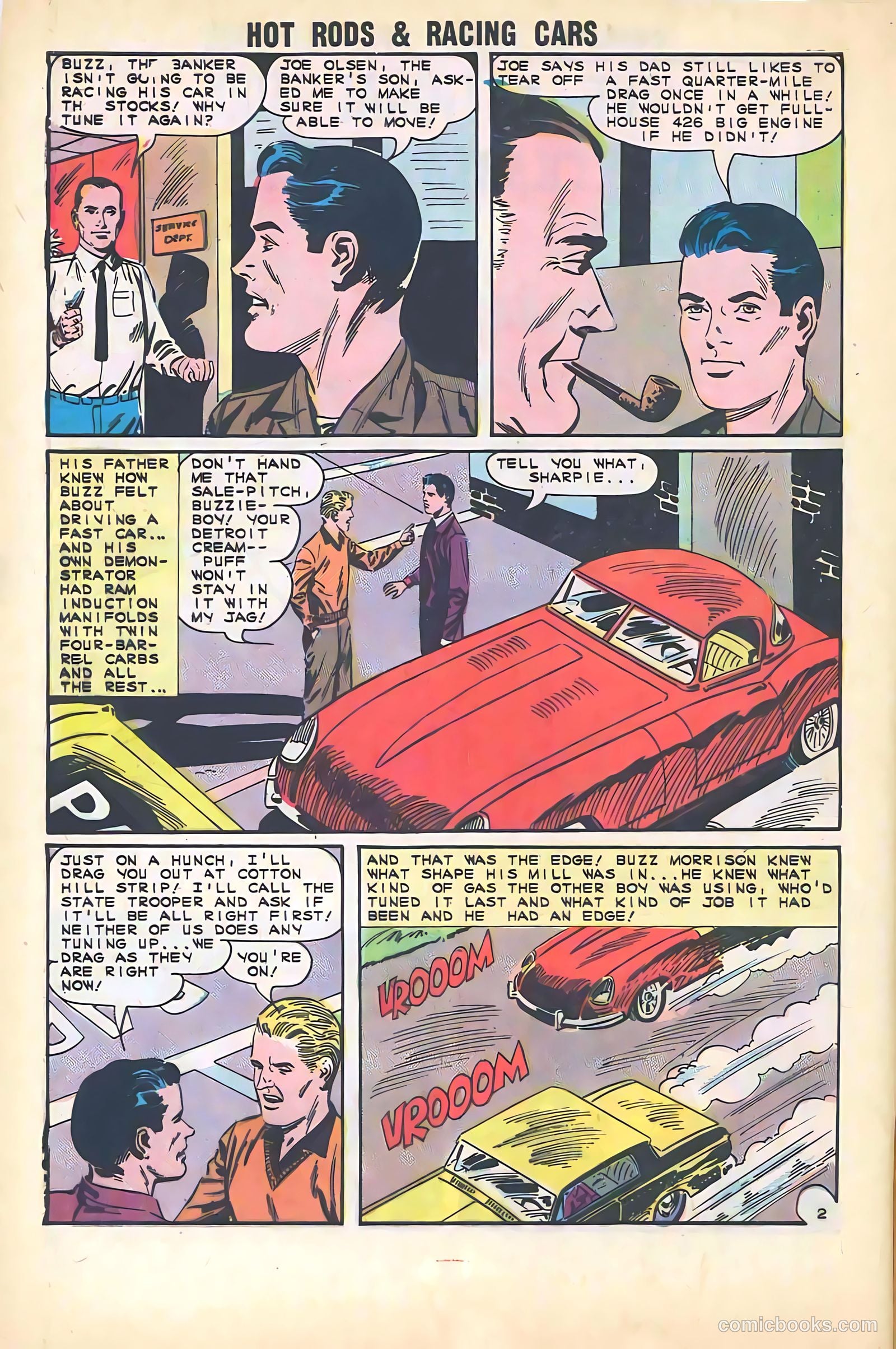 Hot Rods and Racing Cars #68 — page 4 of 36