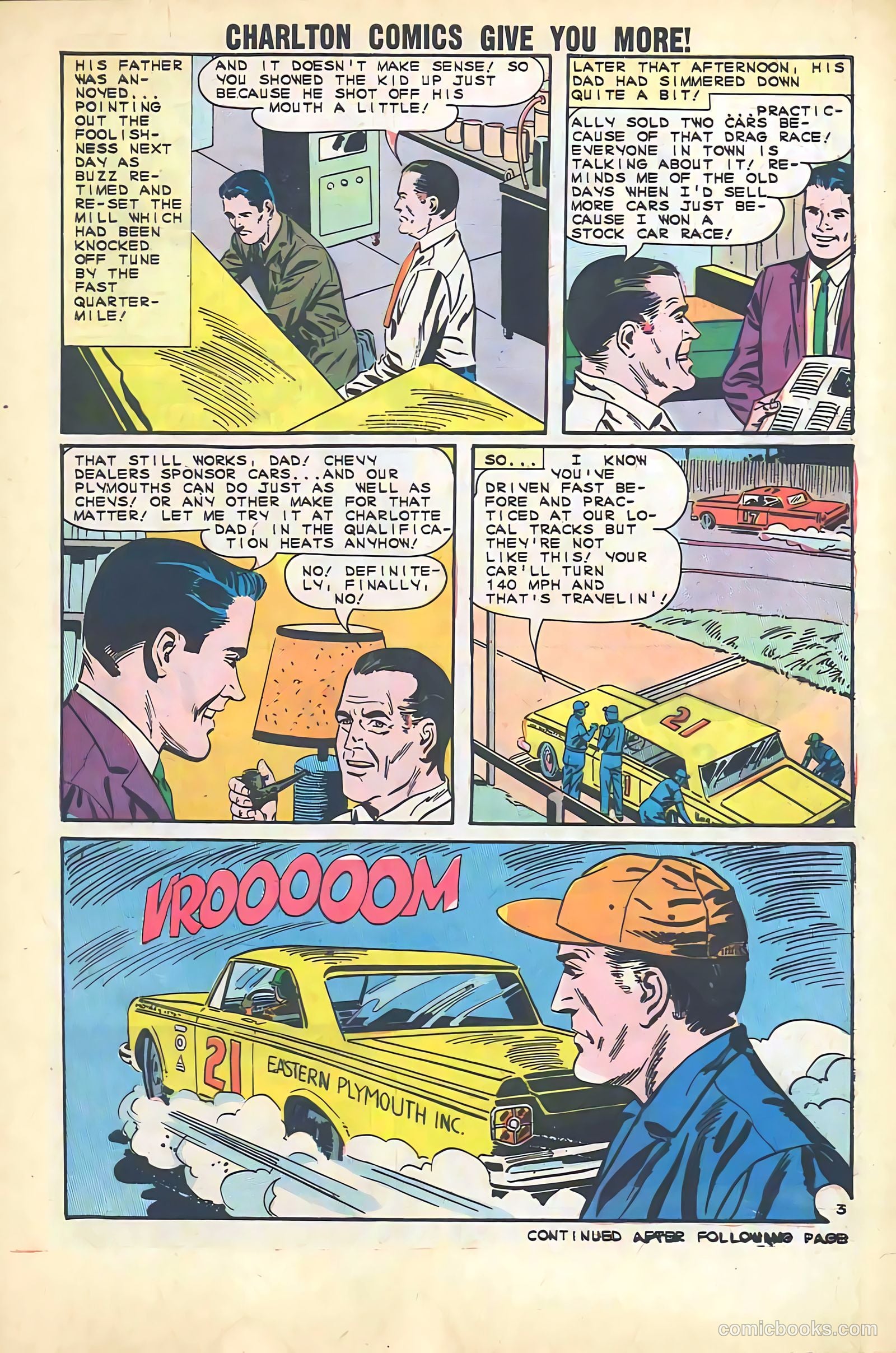 Hot Rods and Racing Cars #68 — page 5 of 36