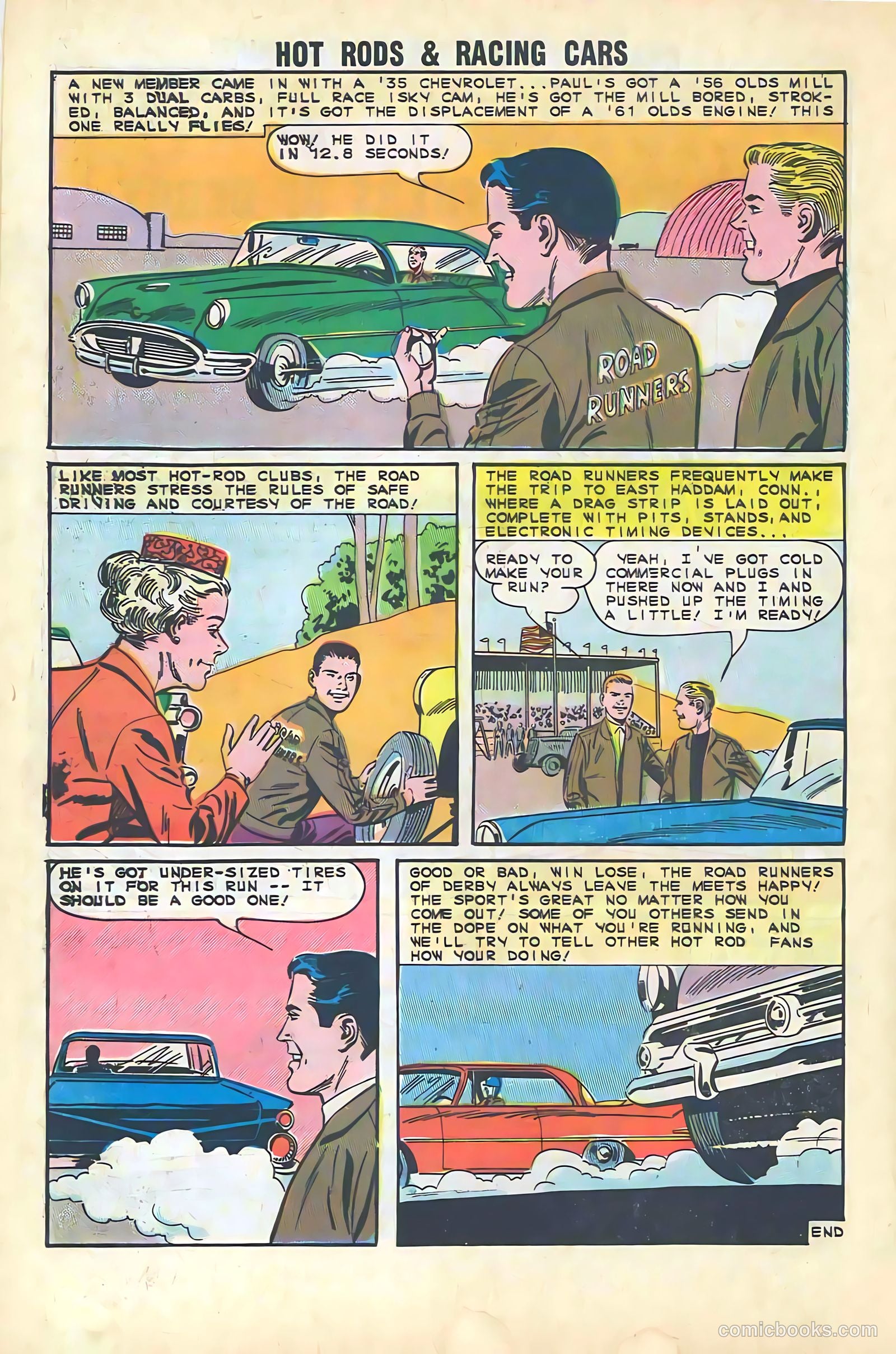 Hot Rods and Racing Cars #68 — page 10 of 36