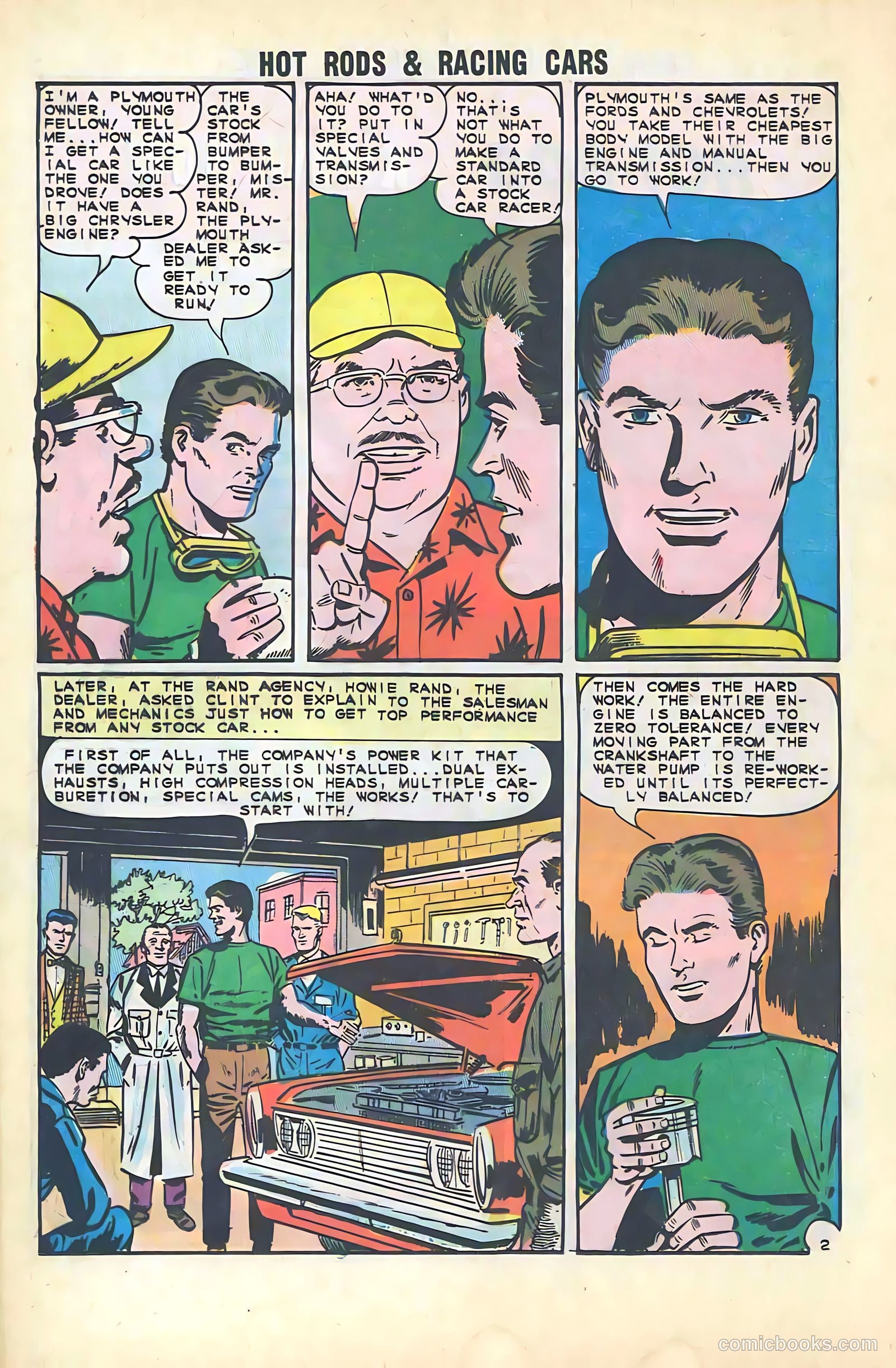 Hot Rods and Racing Cars #68 — page 12 of 36