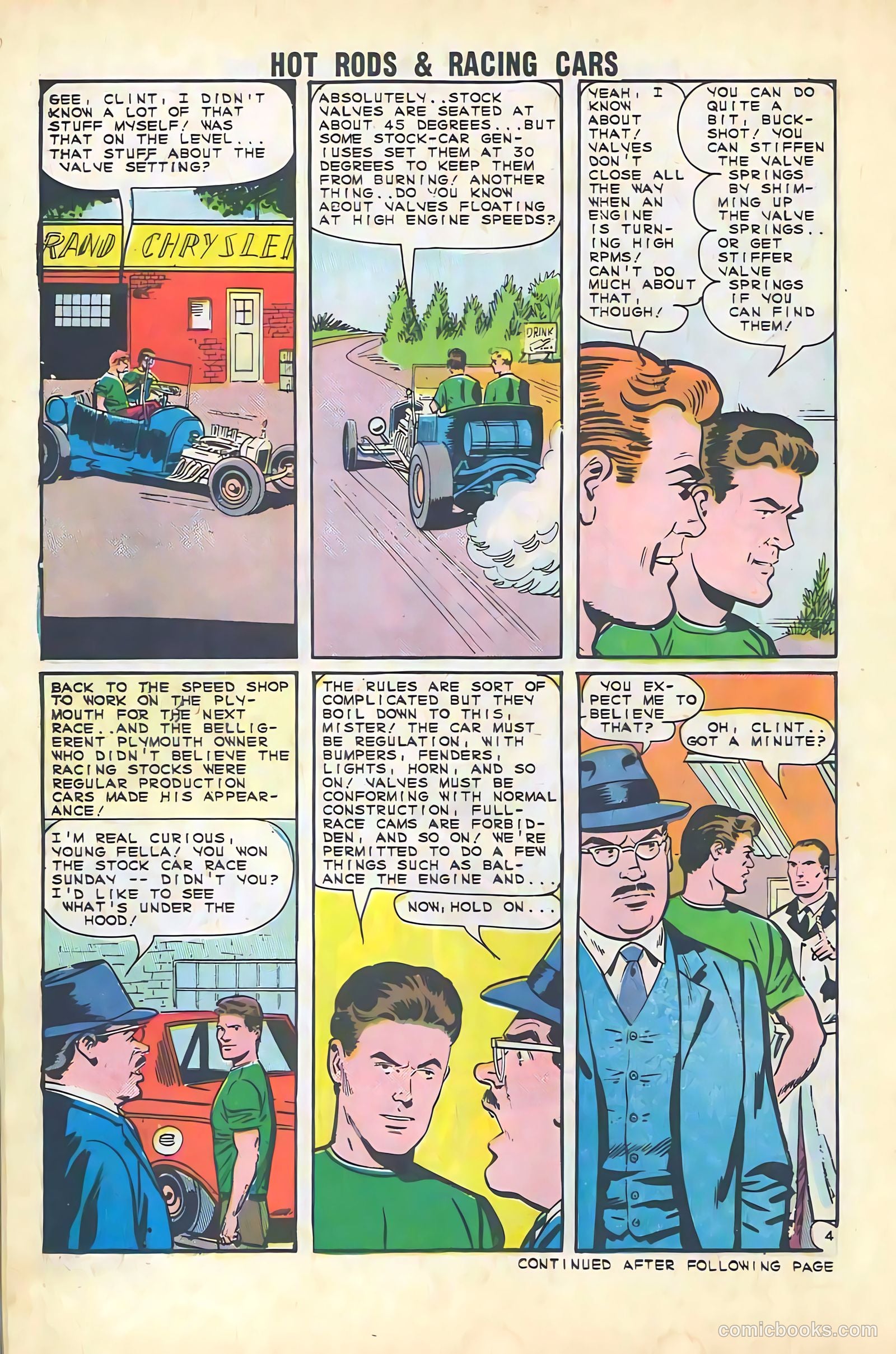 Hot Rods and Racing Cars #68 — page 14 of 36