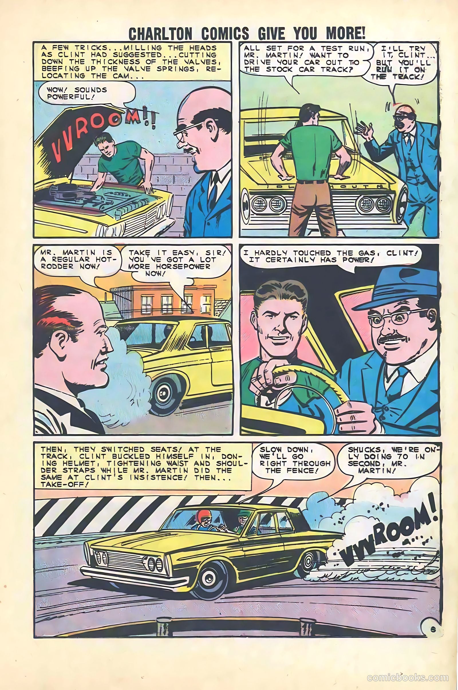 Hot Rods and Racing Cars #68 — page 17 of 36