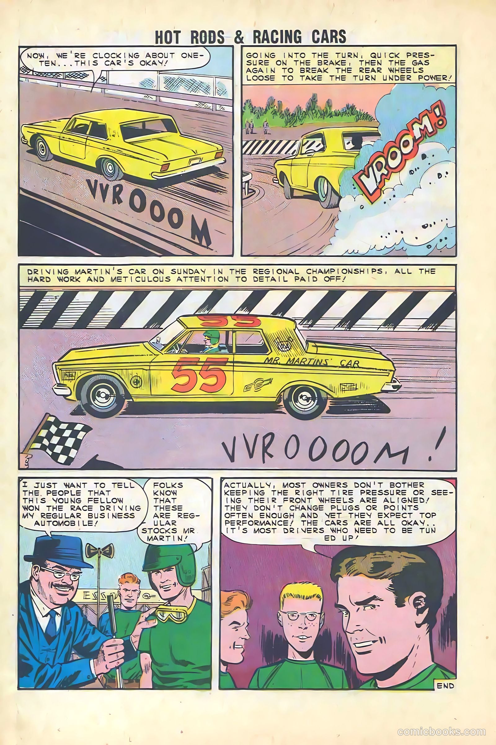 Hot Rods and Racing Cars #68 — page 18 of 36