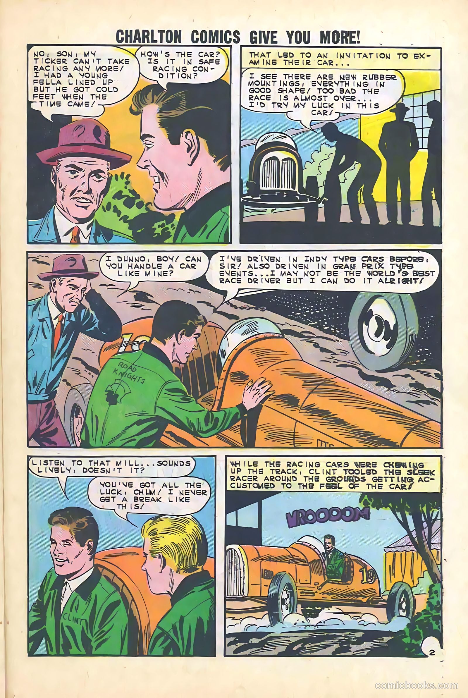 Hot Rods and Racing Cars #68 — page 23 of 36