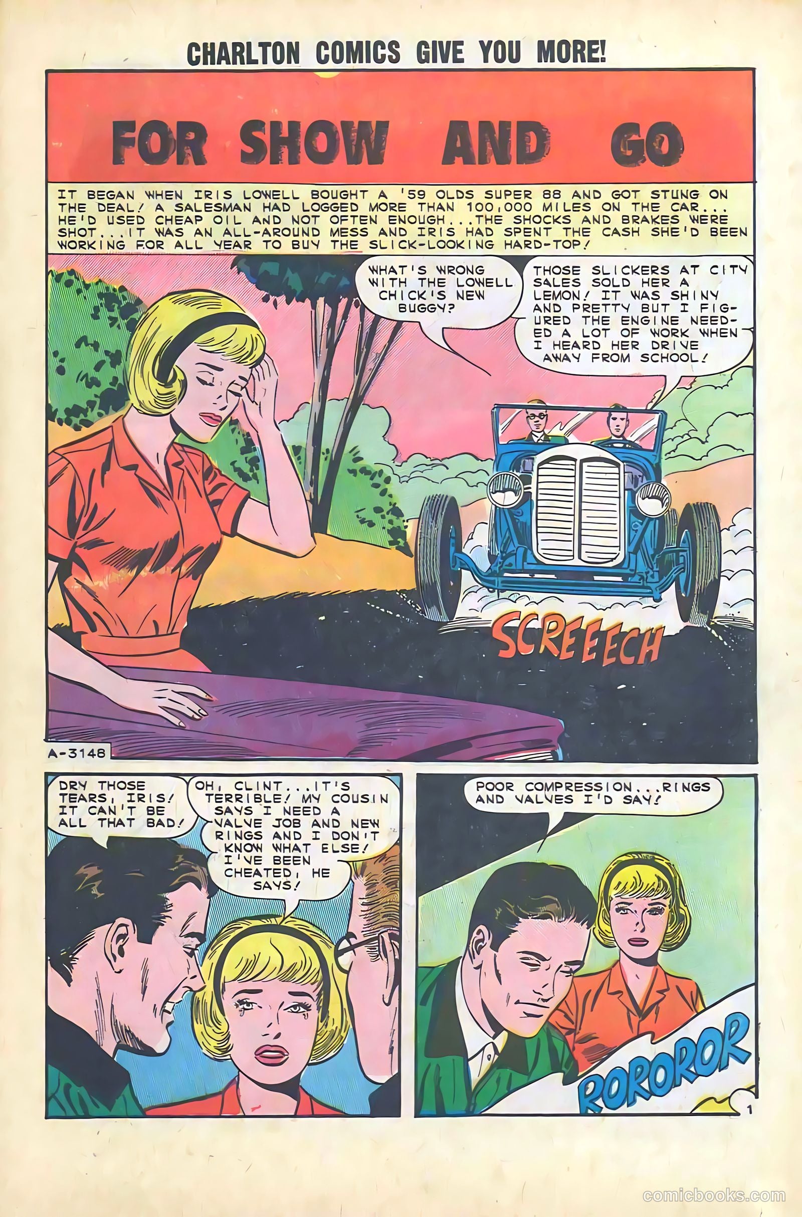 Hot Rods and Racing Cars #68 — page 27 of 36