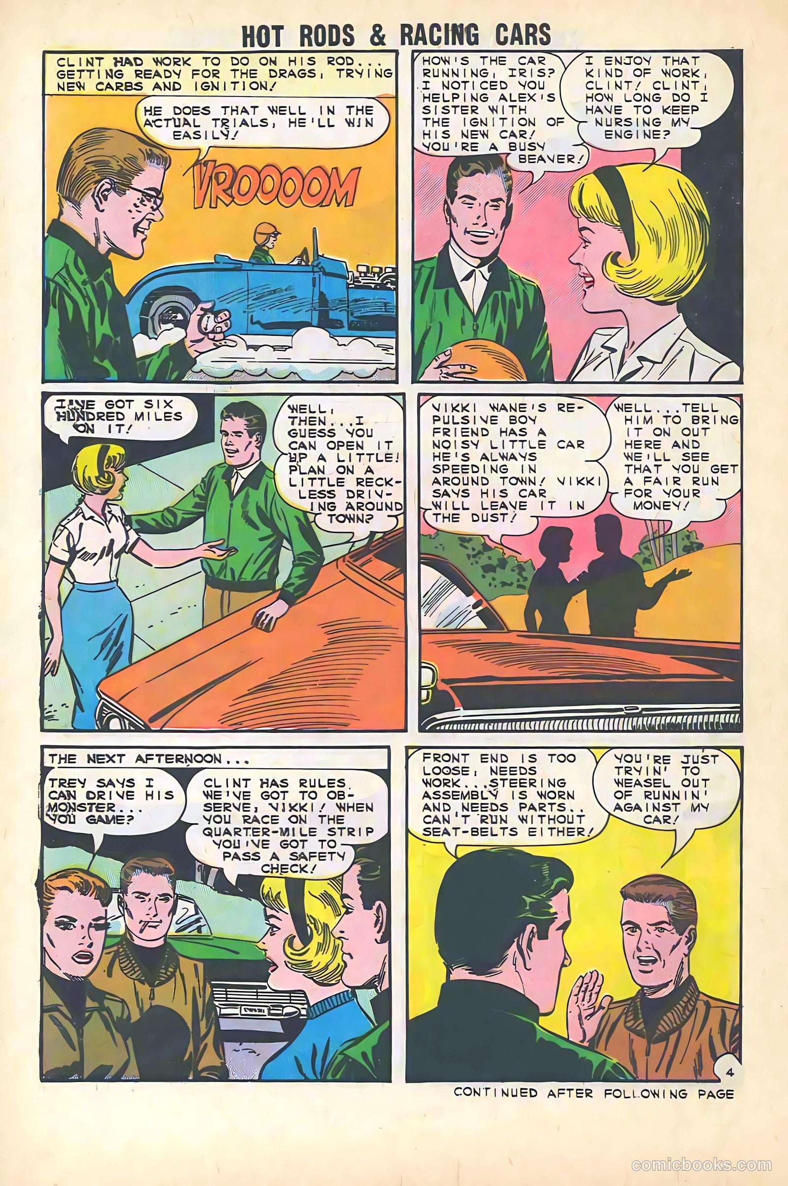 Hot Rods and Racing Cars #68 — page 30 of 36