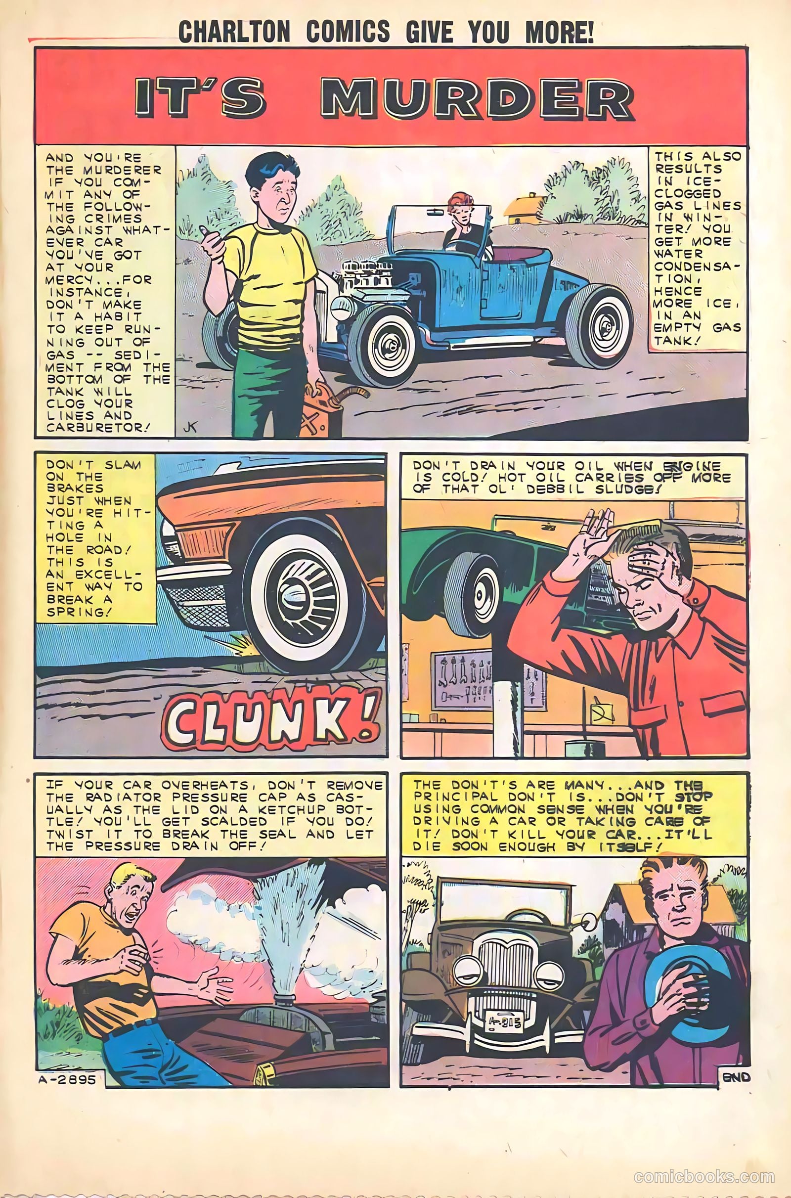 Hot Rods and Racing Cars #68 — page 33 of 36