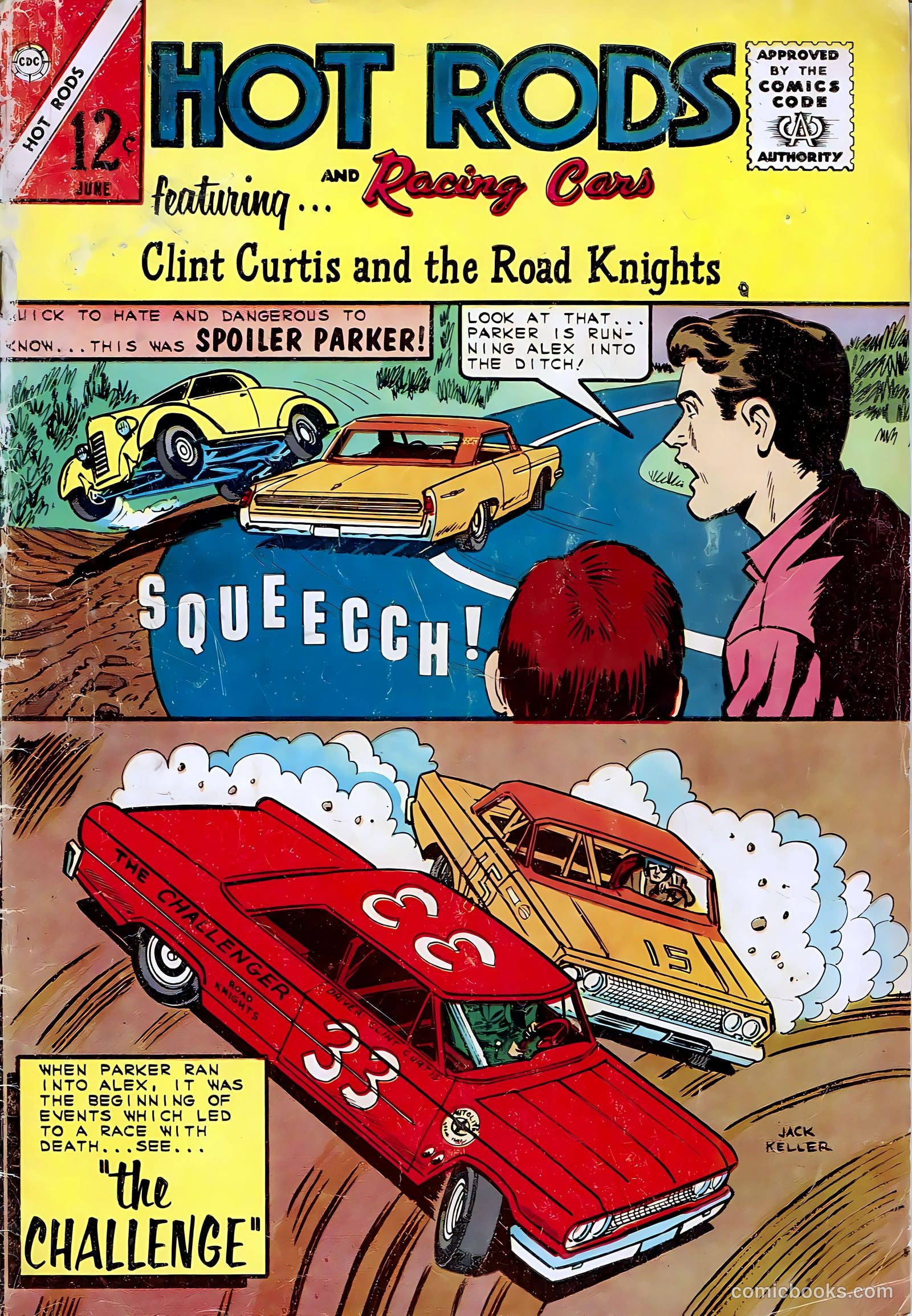 Hot Rods and Racing Cars #69 — page 1 of 36