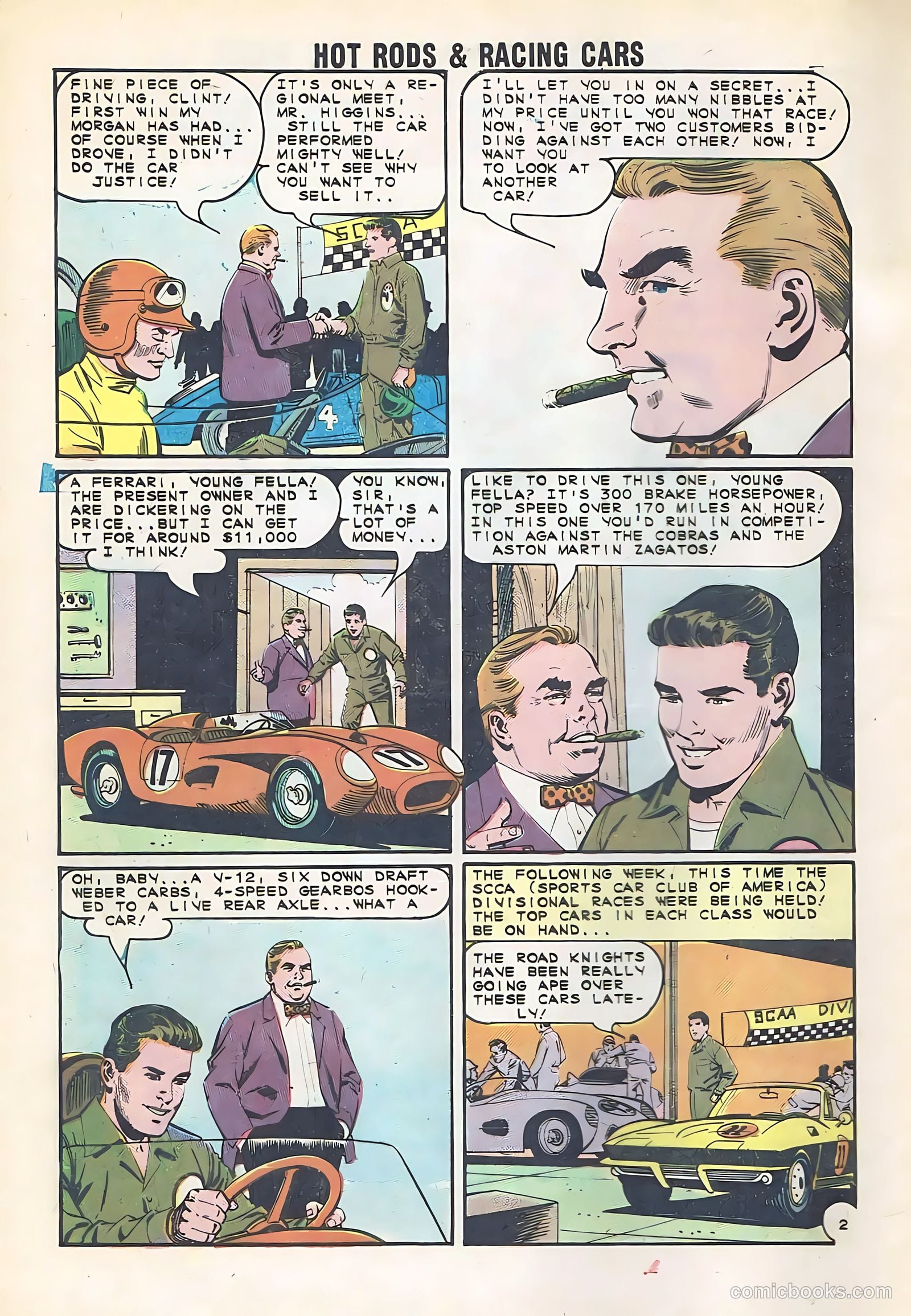 Hot Rods and Racing Cars #69 — page 4 of 36