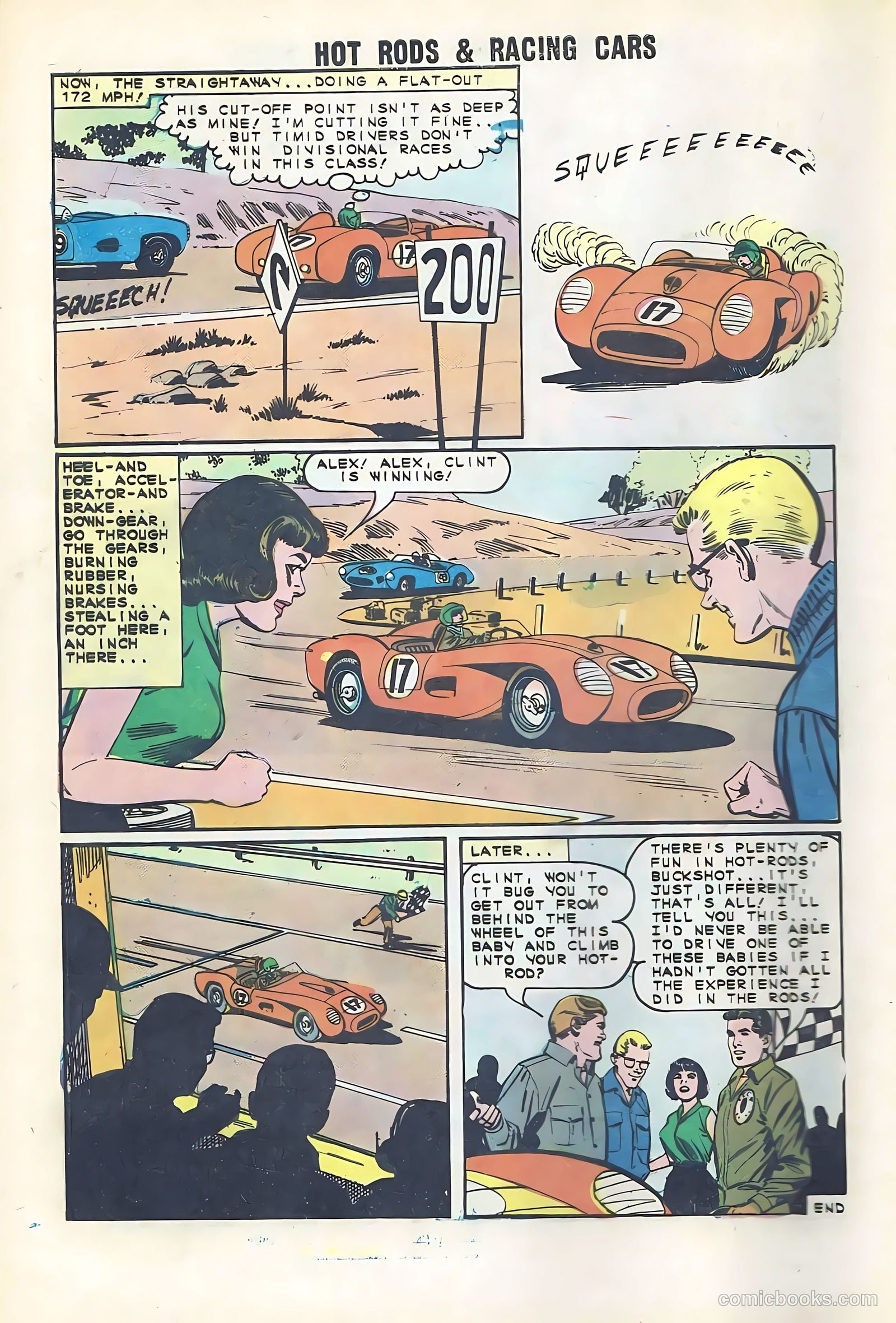 Hot Rods and Racing Cars #69 — page 8 of 36