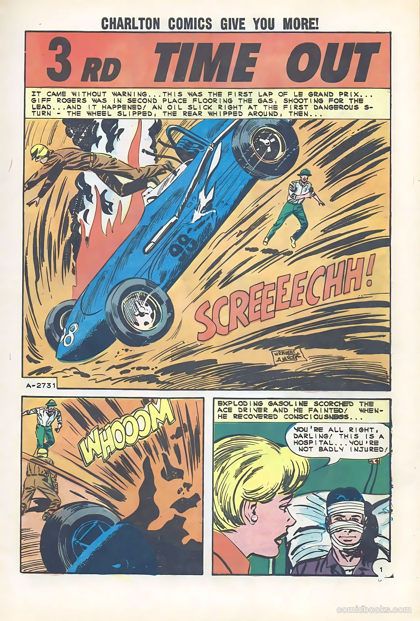 Hot Rods and Racing Cars #69 — page 9 of 36