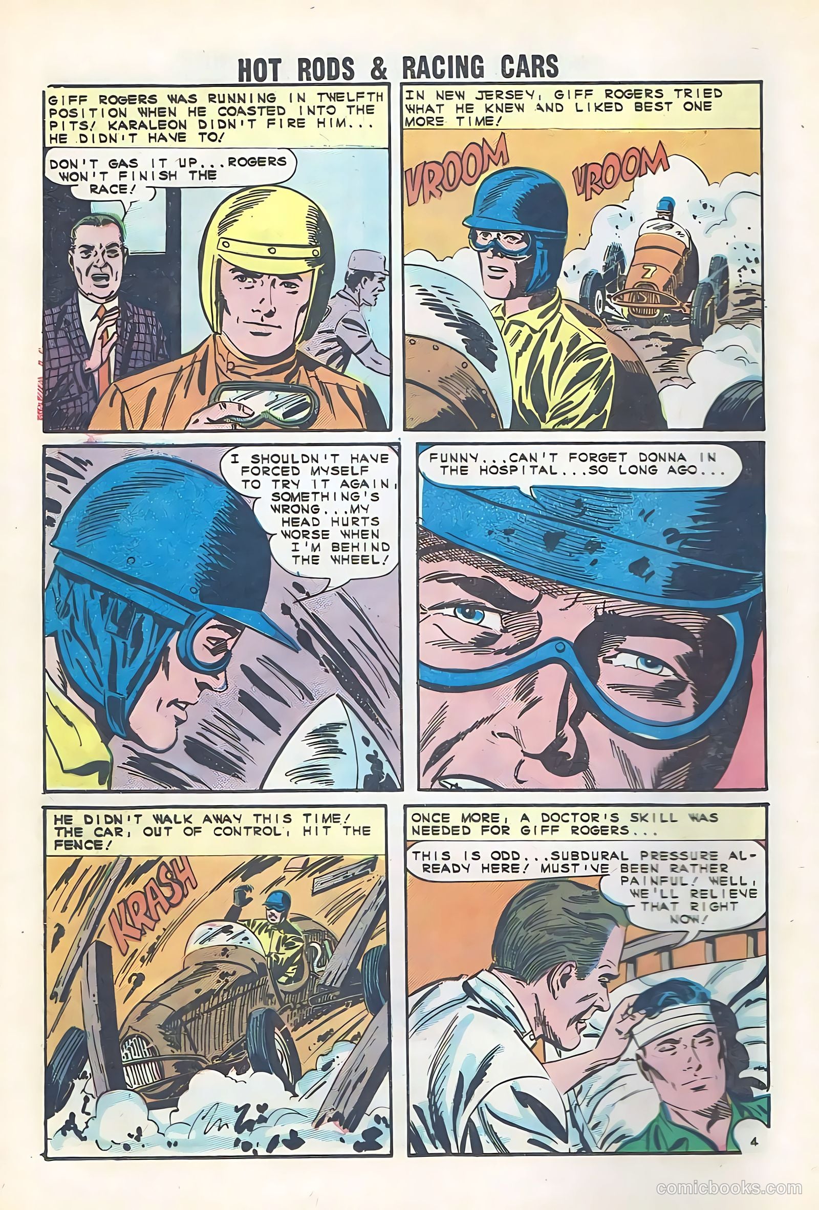 Hot Rods and Racing Cars #69 — page 12 of 36