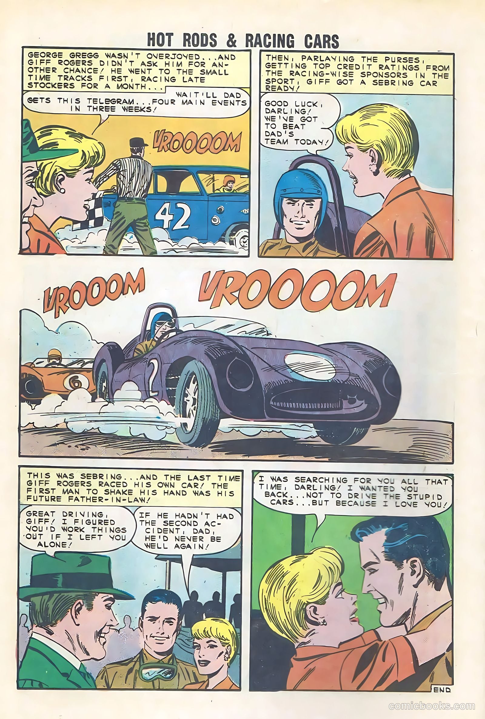 Hot Rods and Racing Cars #69 — page 14 of 36