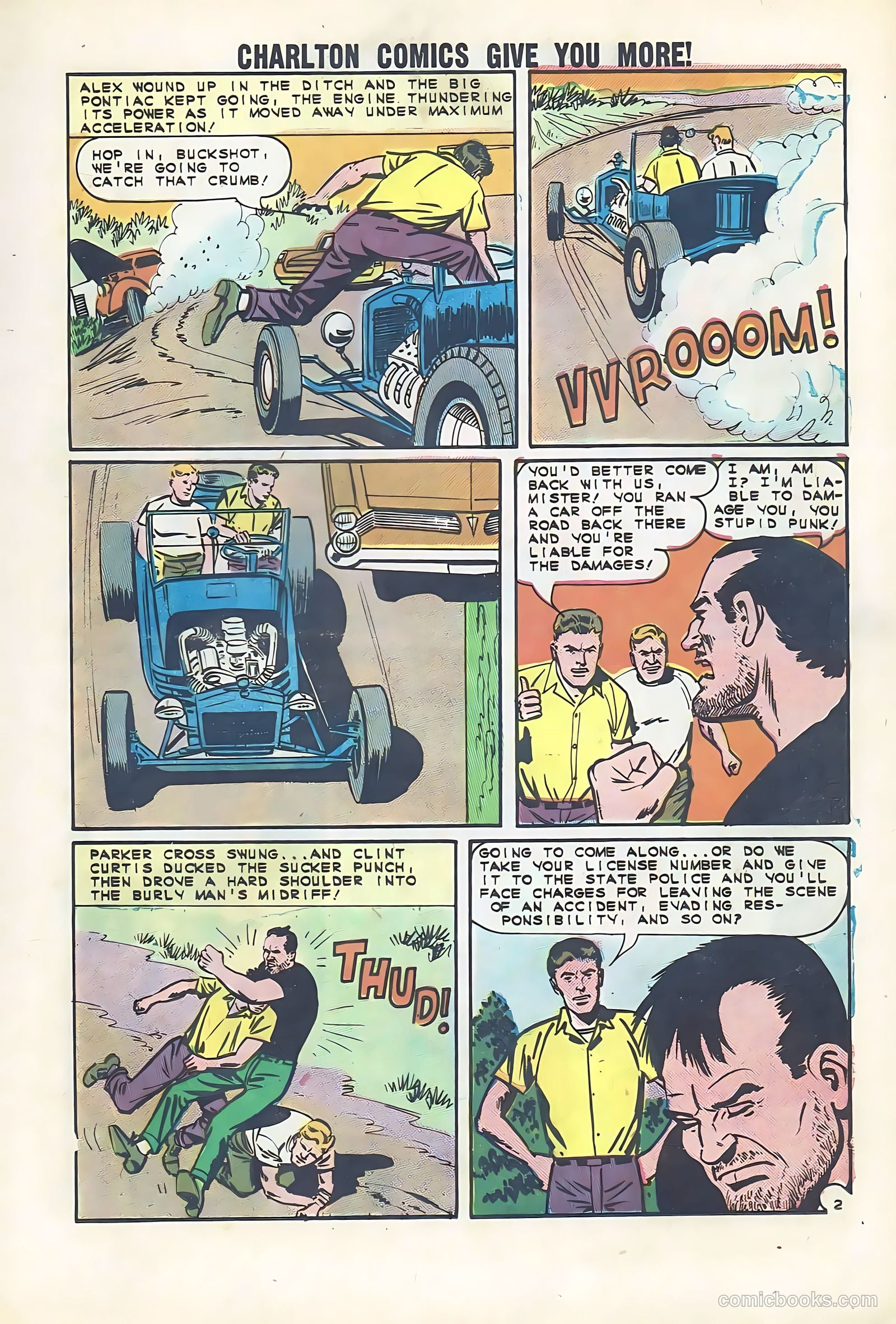 Hot Rods and Racing Cars #69 — page 17 of 36